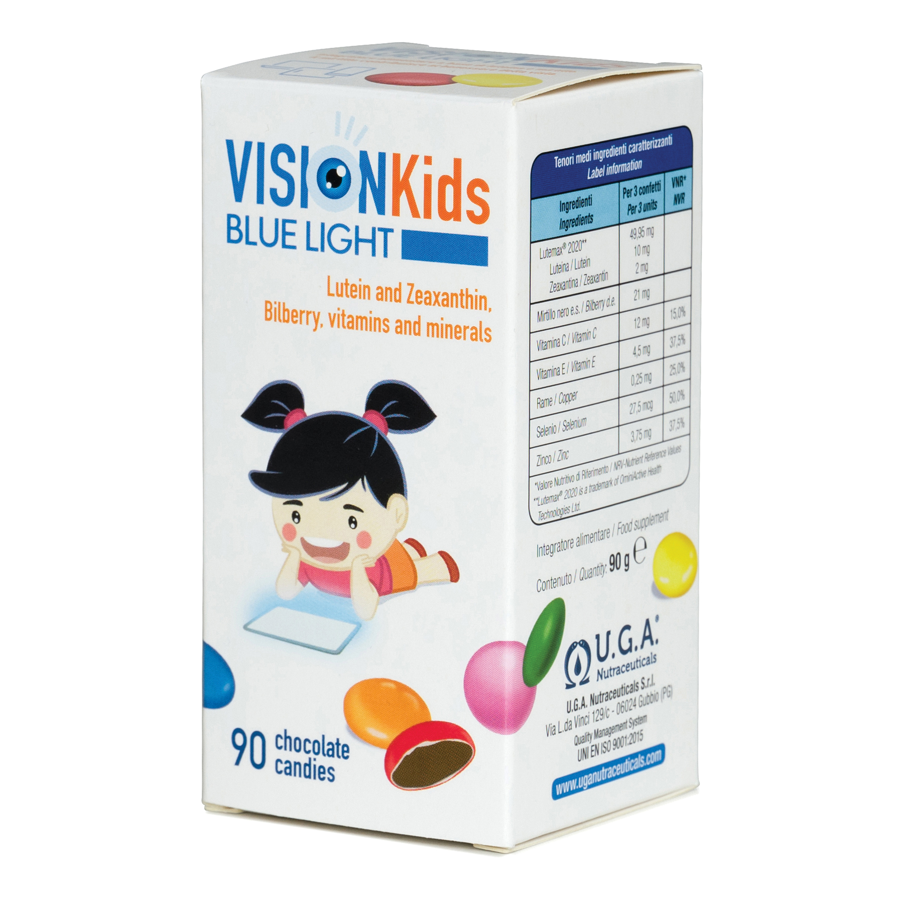 Vision kids blue light 90 confetti da 1 g
