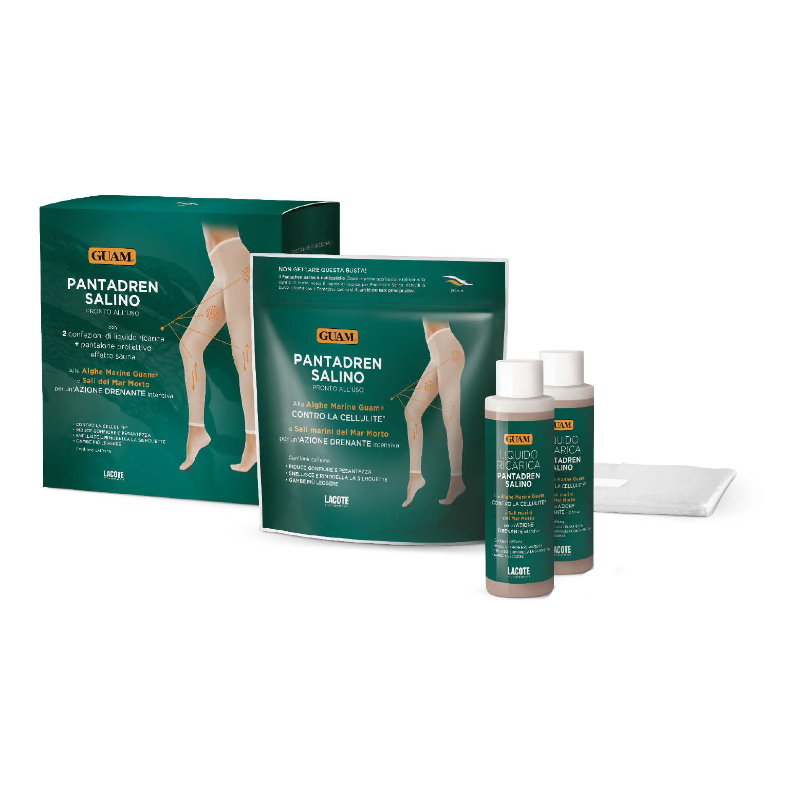 Guam pantadren salino + 2 ricariche da 100 ml
