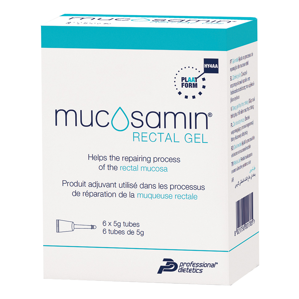 Gel rettale mucosamin 6 tubetti x 5 g