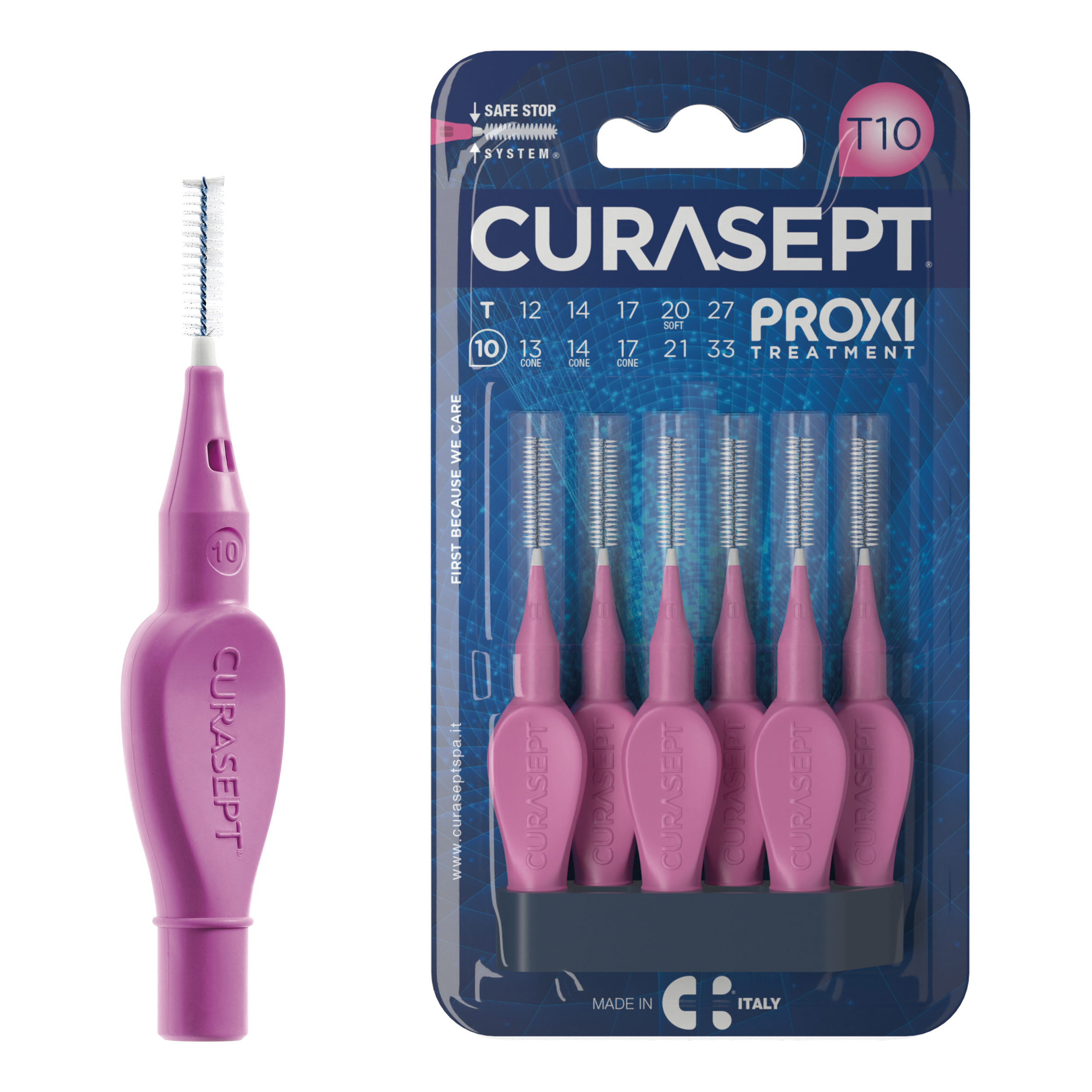Curasept proxi t10 fuxia 6 pezzi