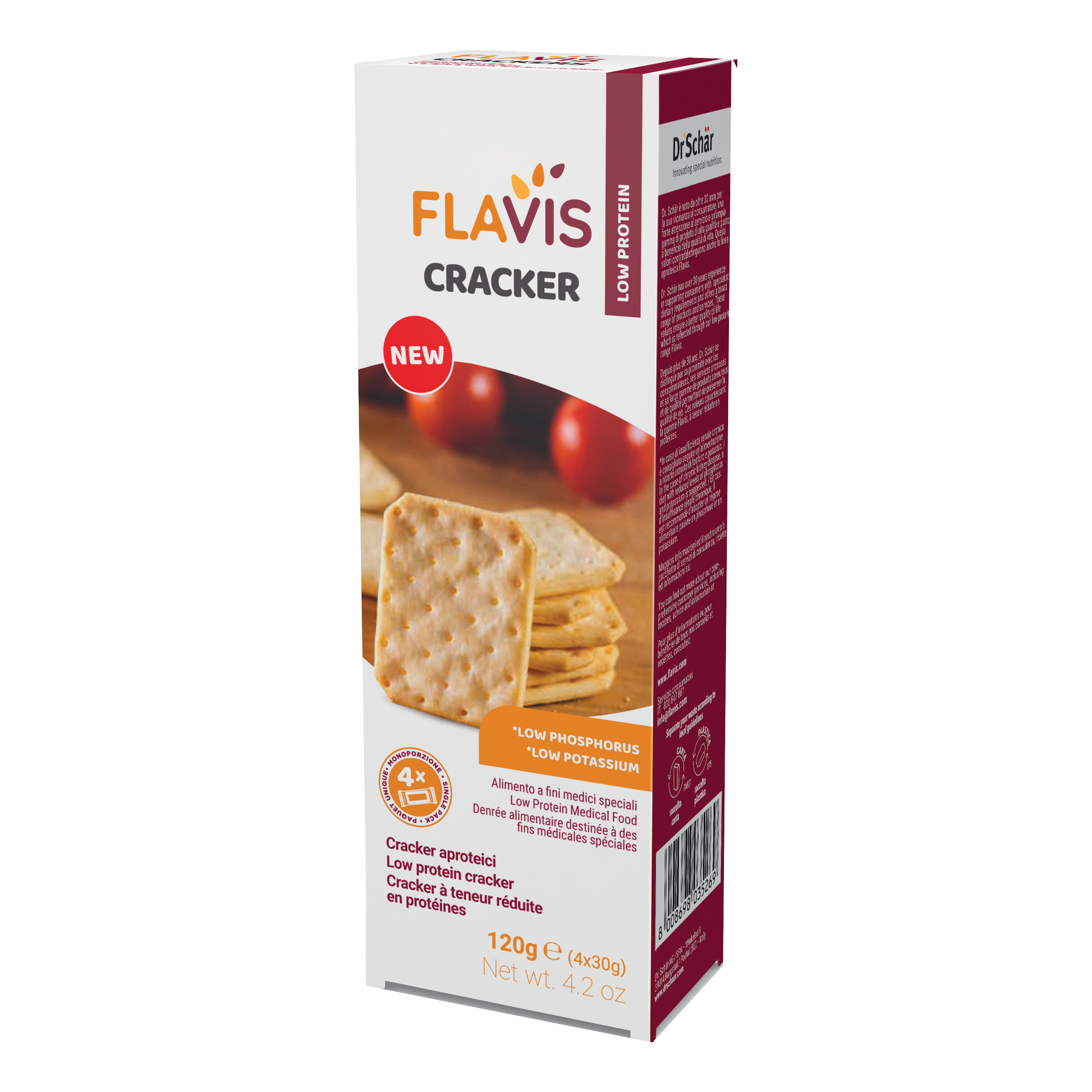 Flavis cracker 120 g