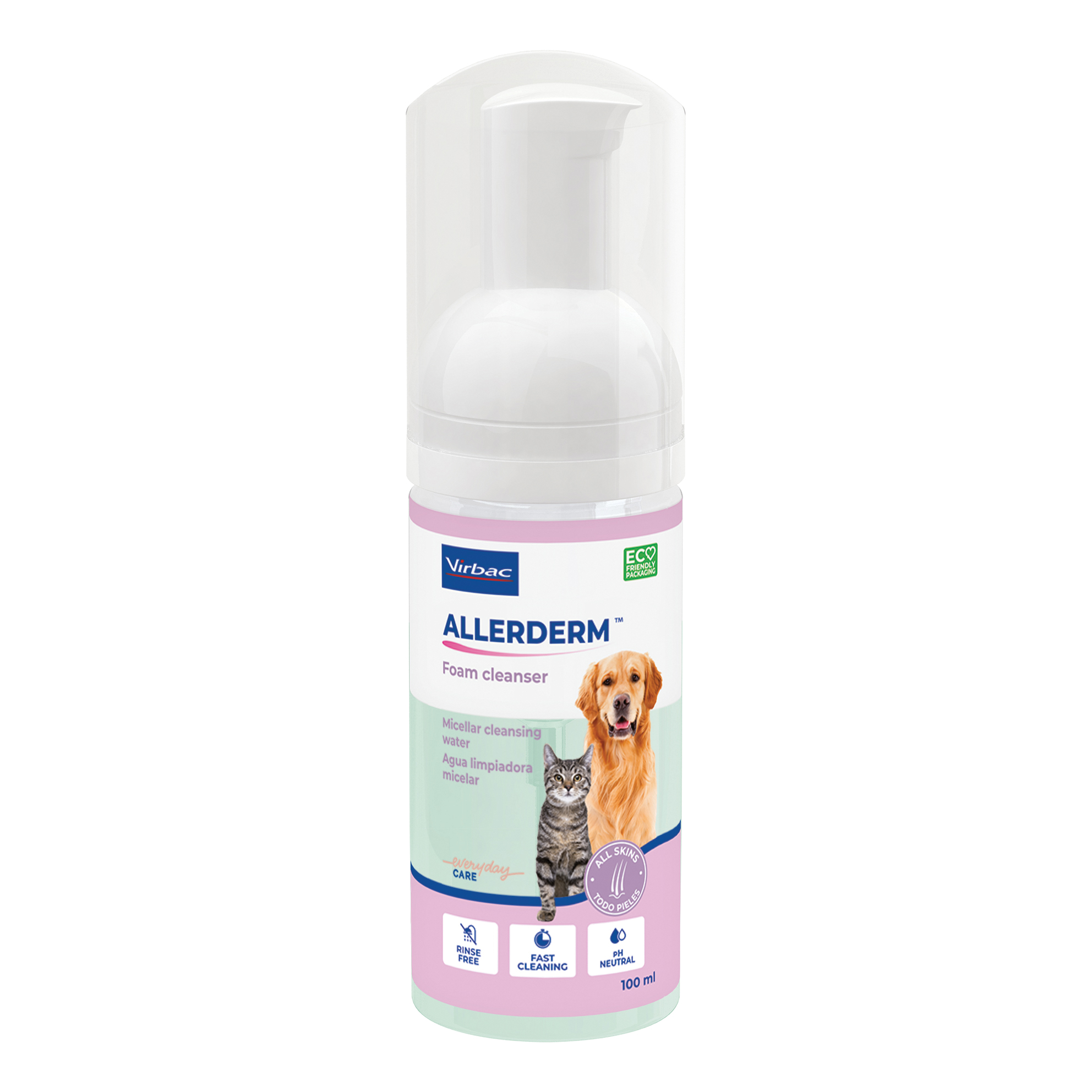 Allerderm foam cleanser 100 ml