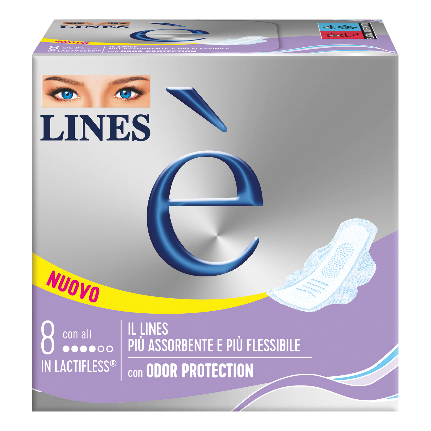 Lines e' ali downcount 8 pezzi
