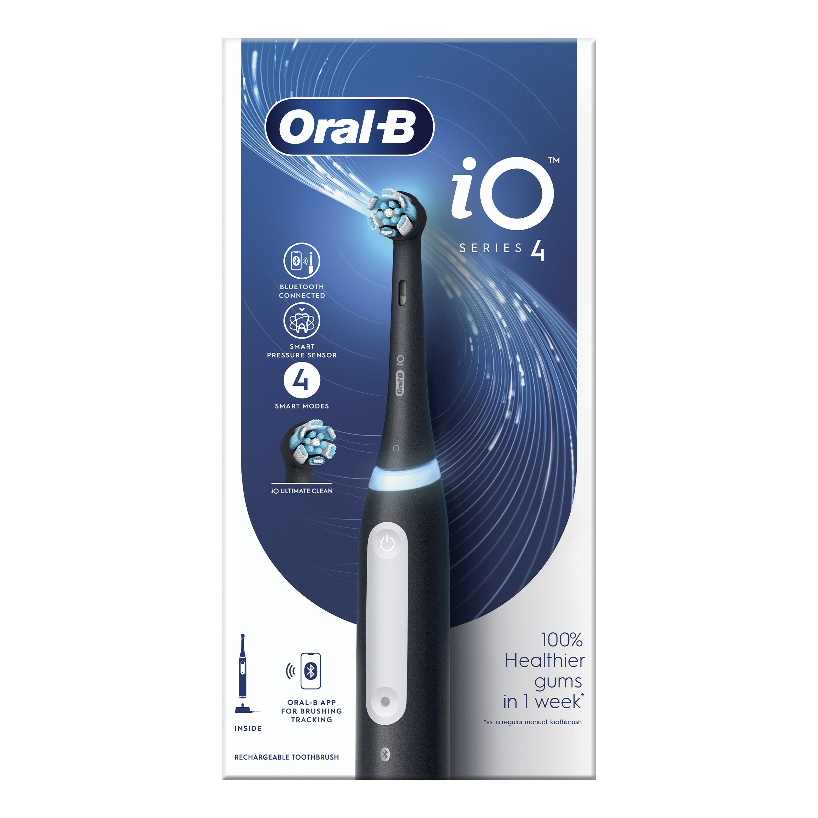 Vendita Oral-b io 4 black spazzolino elettrico | Farmacia