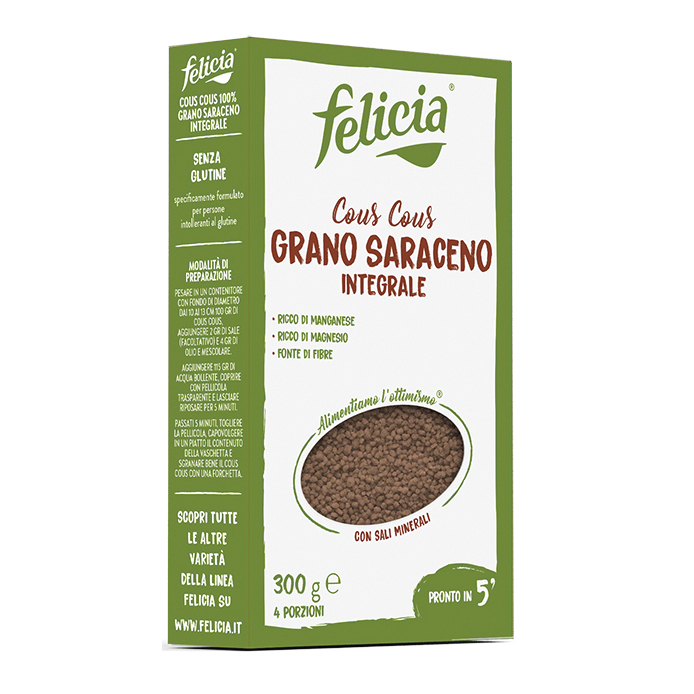 Felicia cous cous grano saraceno integrale 300 g