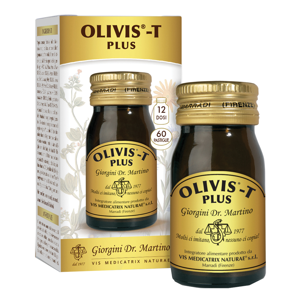 Olivis-t plus pastiglie 500 mg 30 g