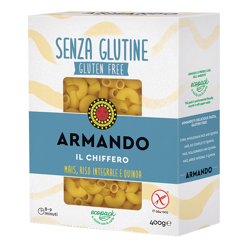 Il gluten free di armando il chiffero mais riso integrale e quinoa 400 g