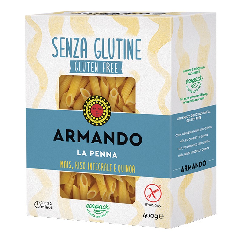 Il gluten free di armando la penna mais riso integrale e quinoa 400 g