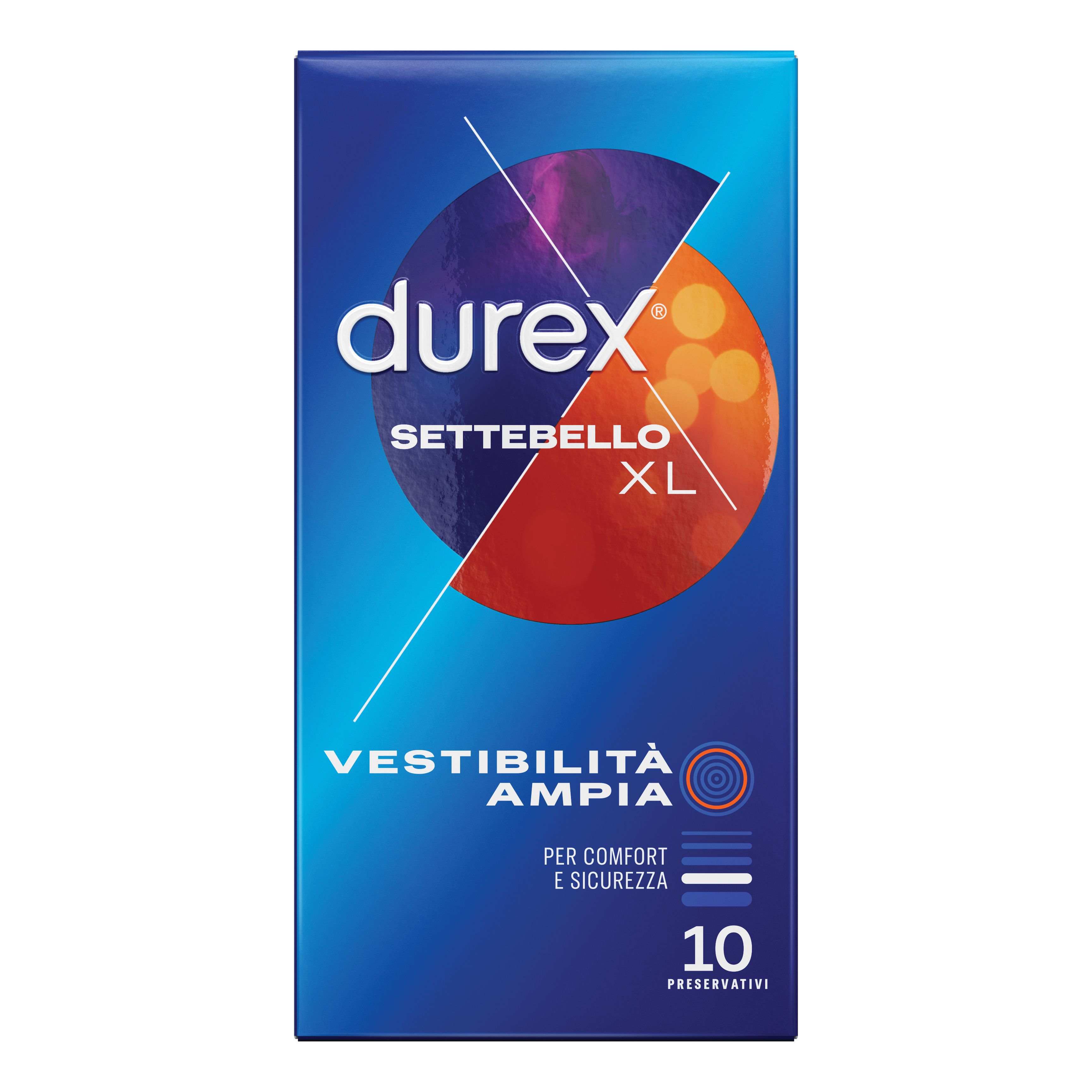 Profilattico durex settebello extralarge 10 pezzi