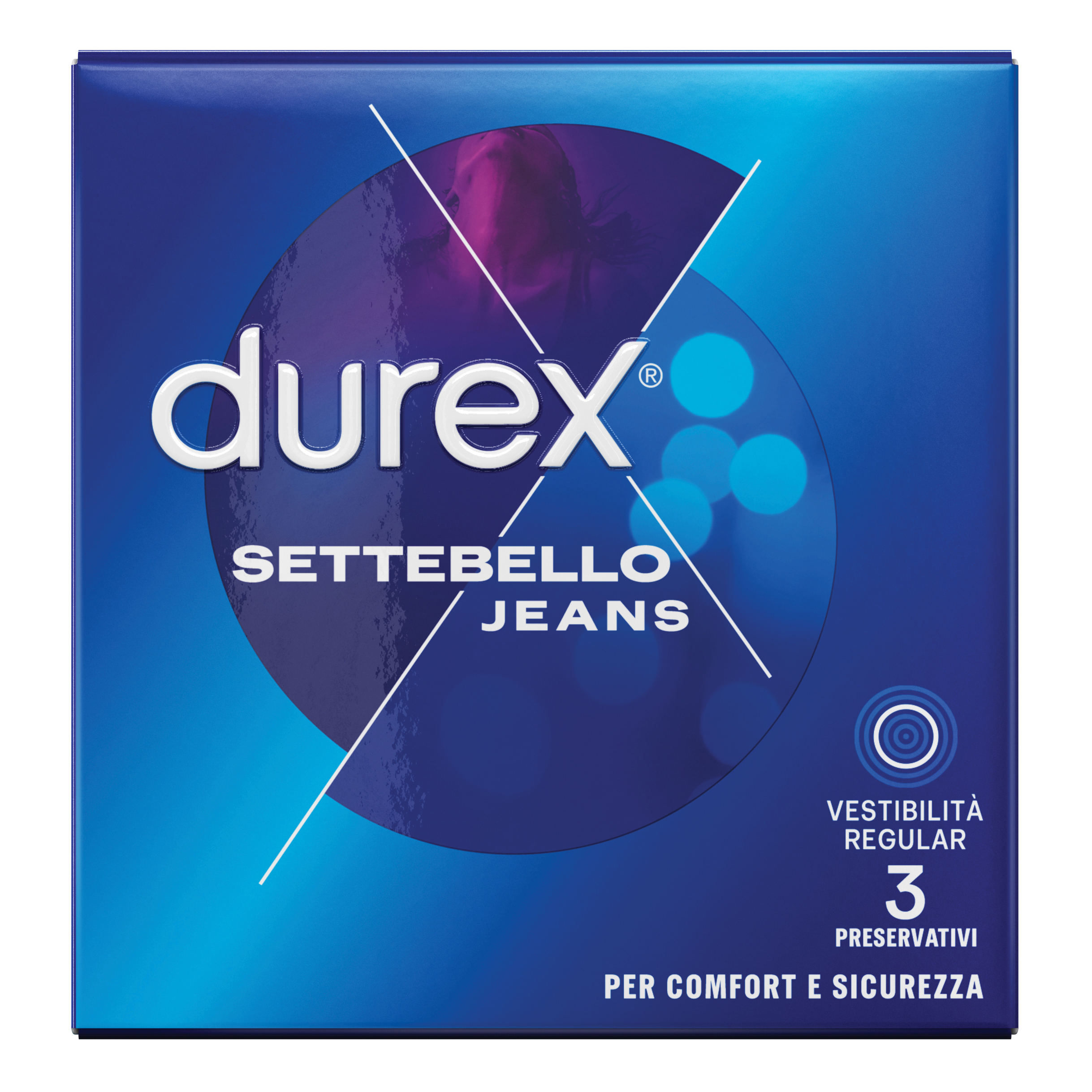Profilattico durex settebello jeans 3 pezzi