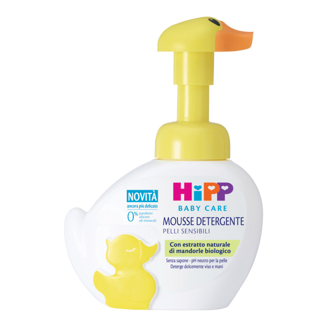 Hipp baby care mousse detergente paperella fun 250 ml