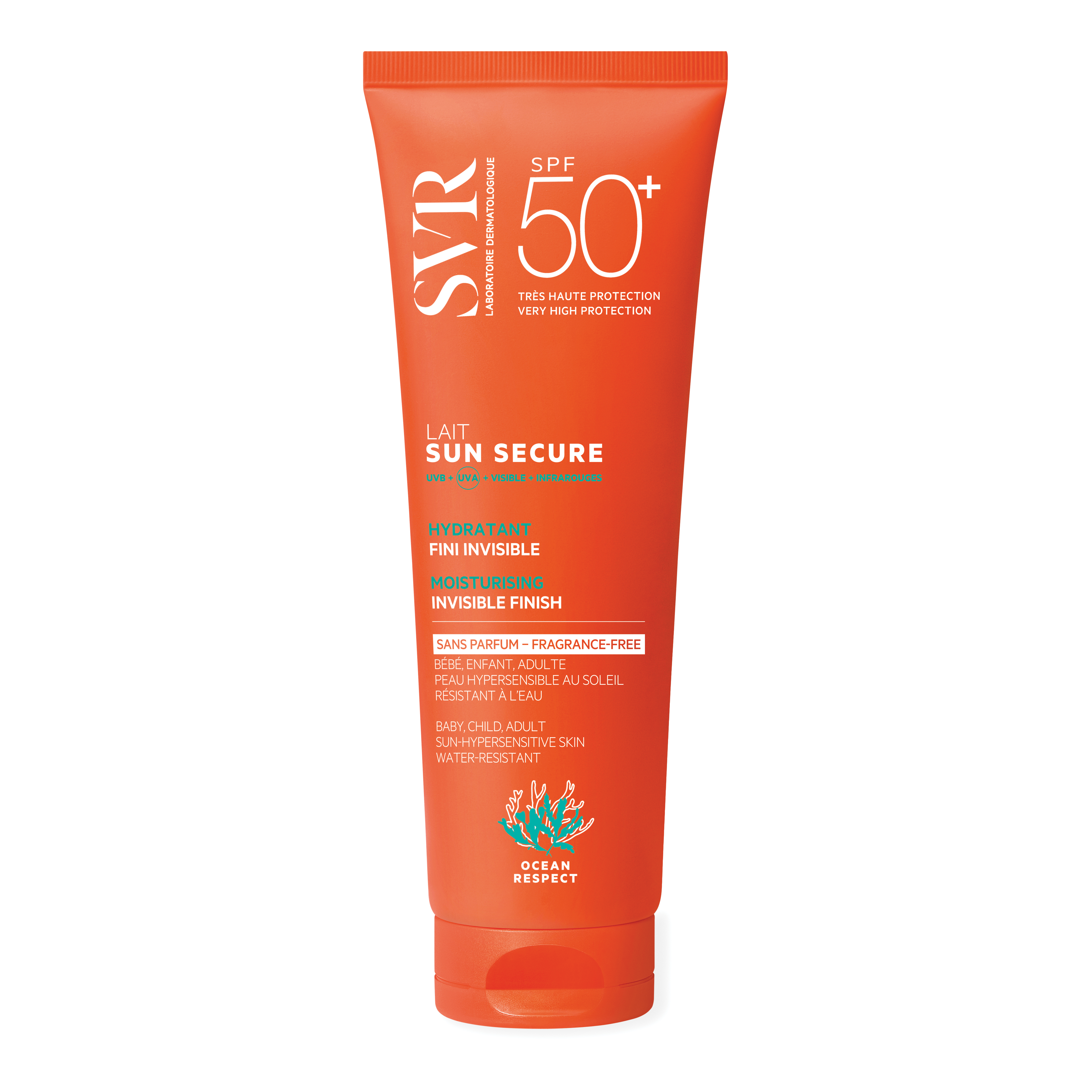 Sun secure lait spf50+ fragrance free 250 ml