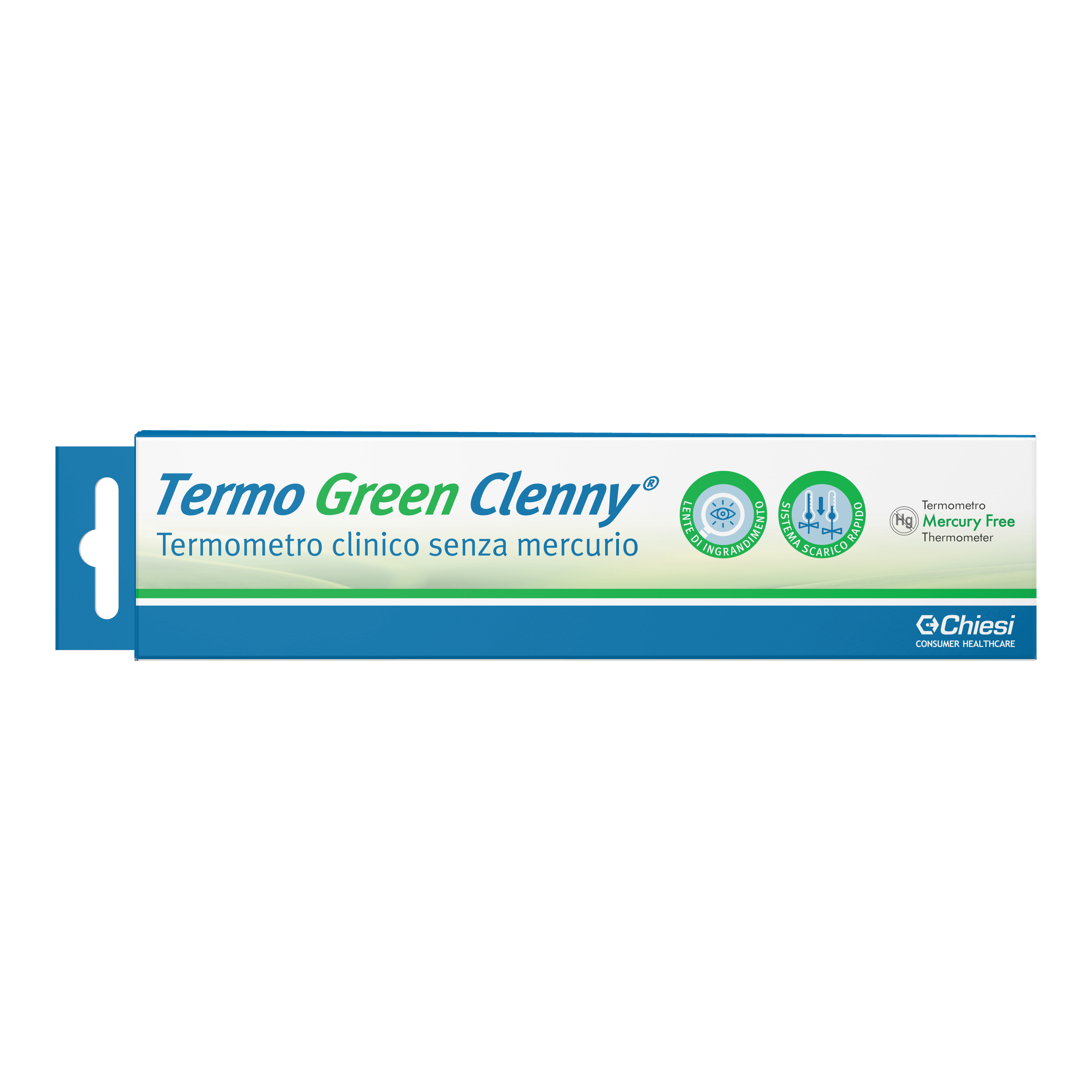 Termometro termo green clenny senza mercurio