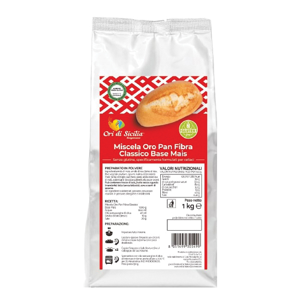 Mix oro pan base mais 1 kg