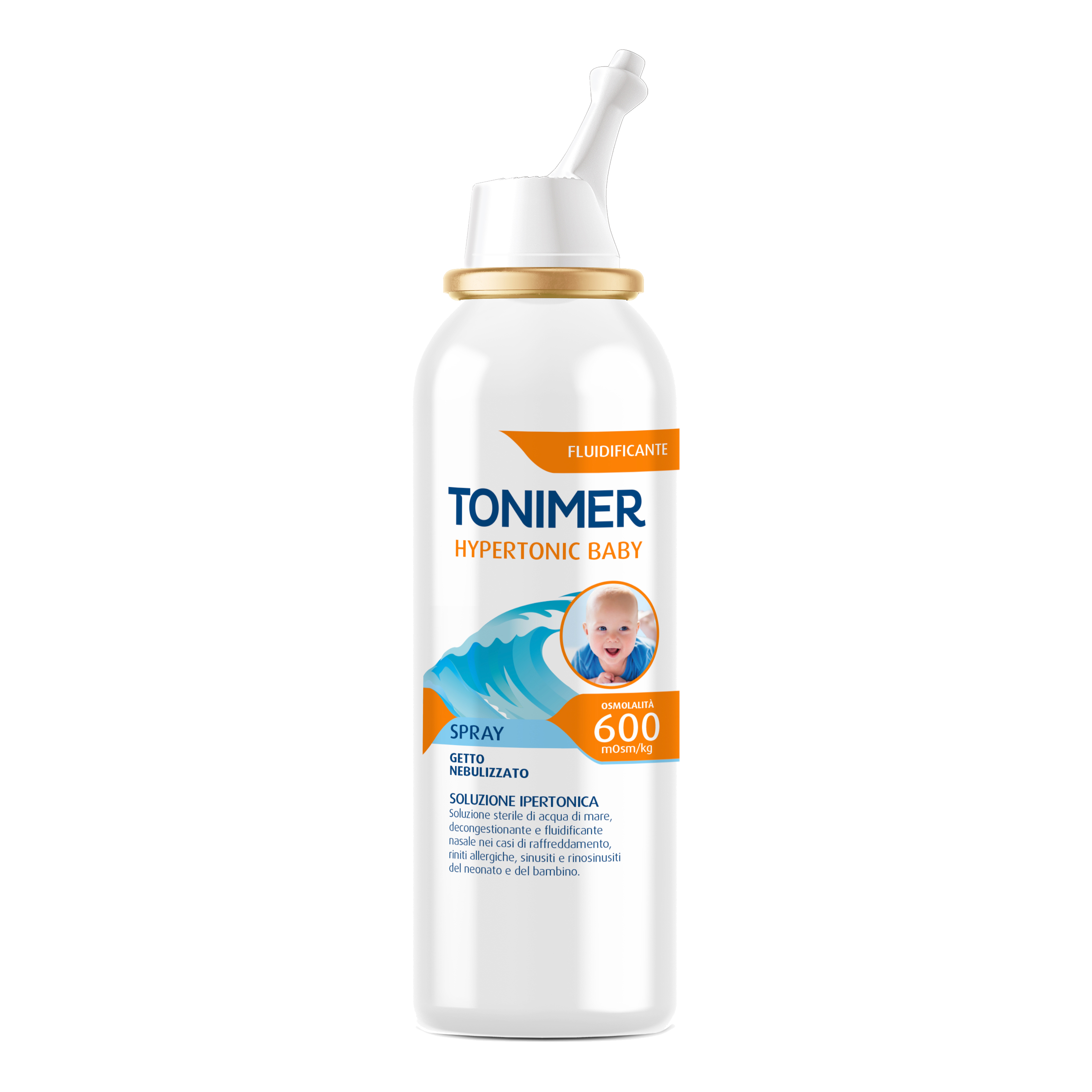 Tonimer md hypertonic baby spray