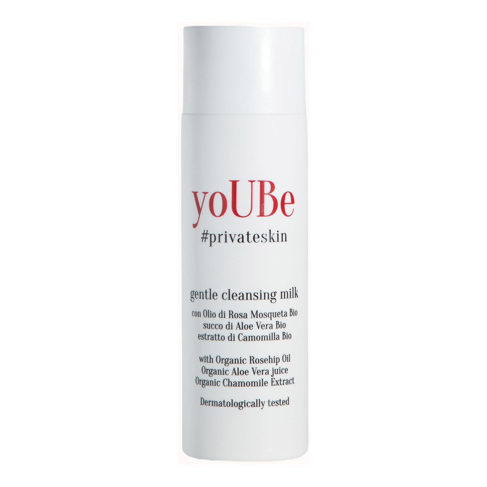 Yoube cosmetics via lactea gentle cleansing milk 200 ml