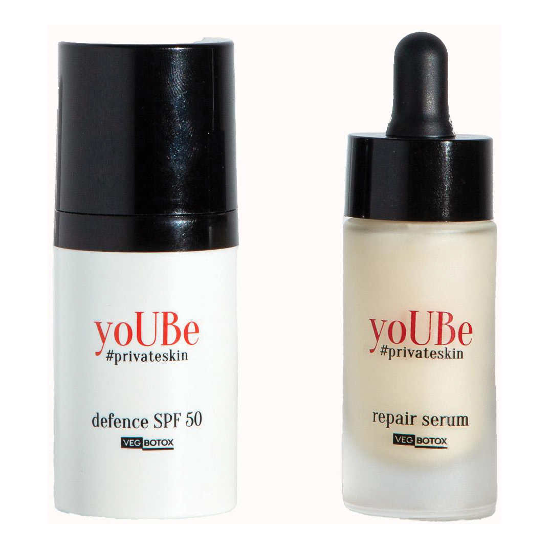 Yoube cosmetics anima day and night treatment crema spf50 30 ml + siero viso riparatore 15 ml