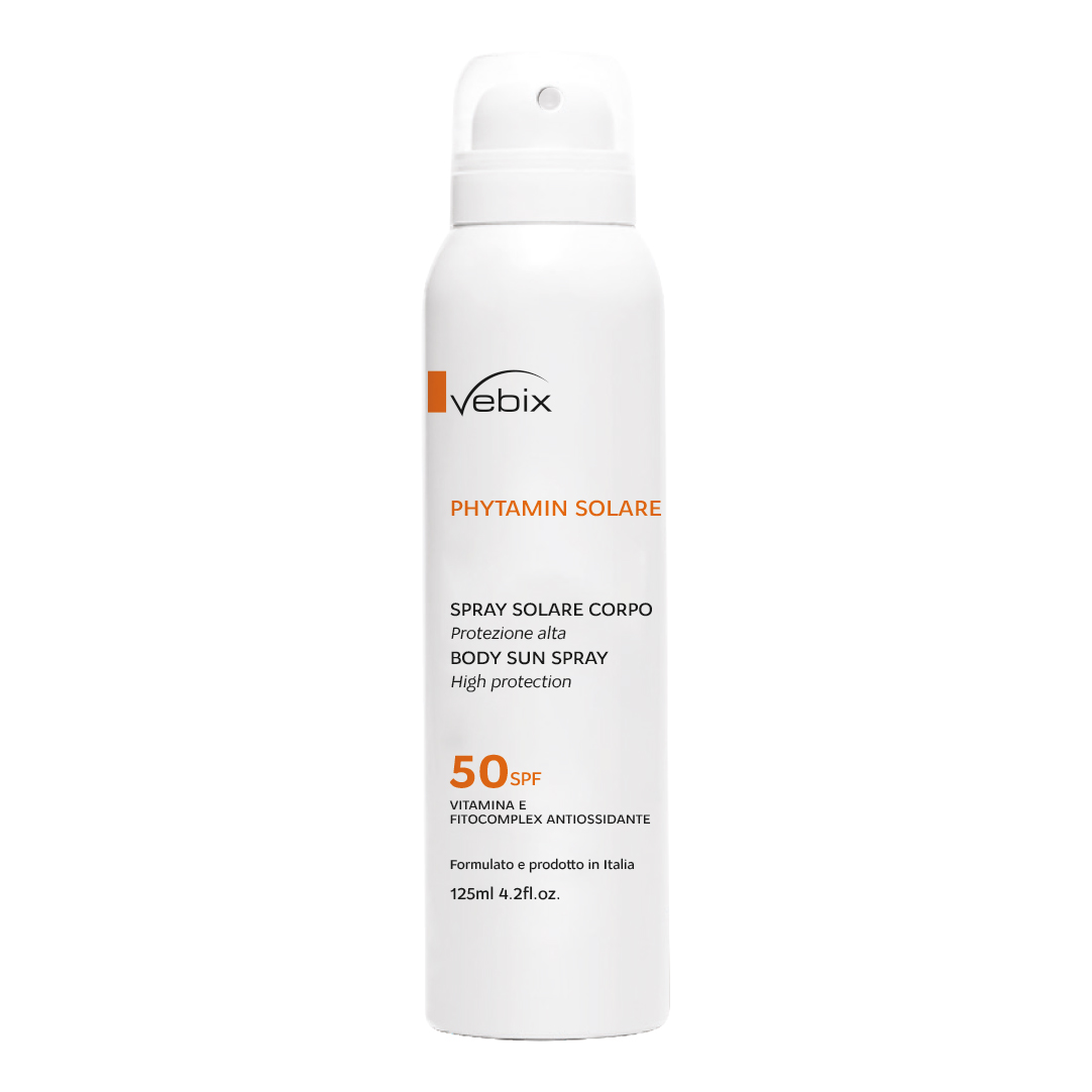 Vebix phytamin solare spray solare spf 50 125 ml