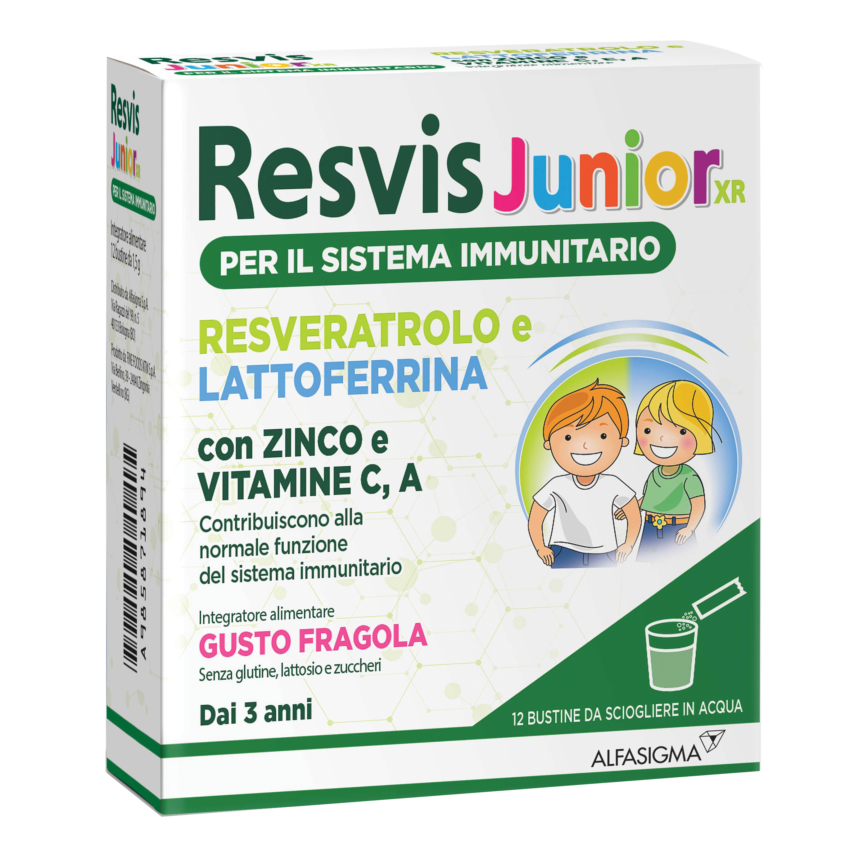 Resvis junior xr 12 bustine