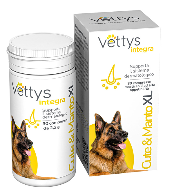 Vettys integra cute & manto xl cane 30 compresse