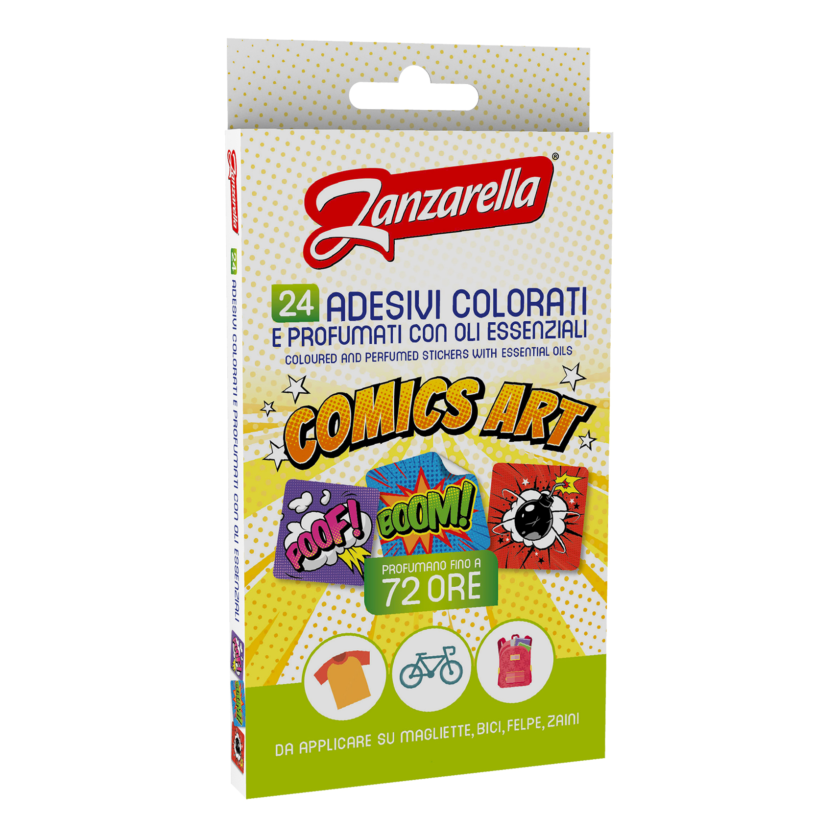 Zanzarella sticker teen 24 pezzi