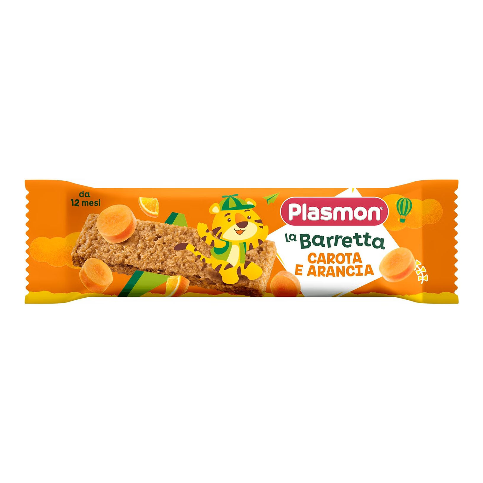 Plasmon la barretta carota e arancia 20 g