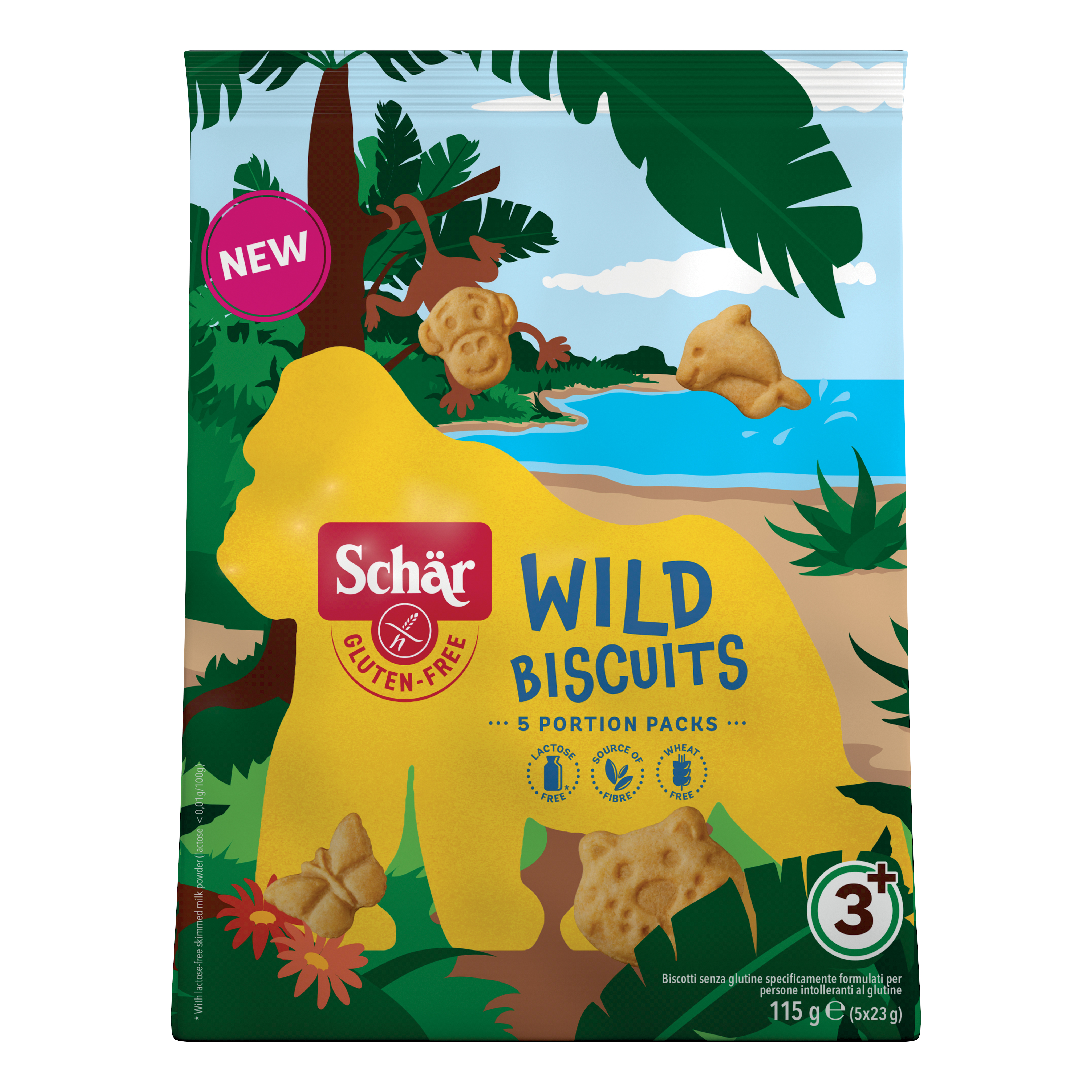 Schar wild biscuits rb 115 g