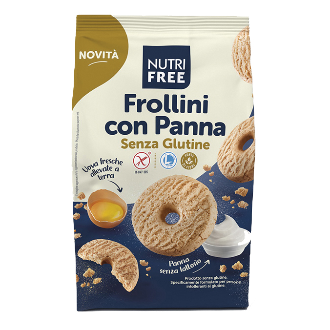 Nutrifree frollini com panna 250 g