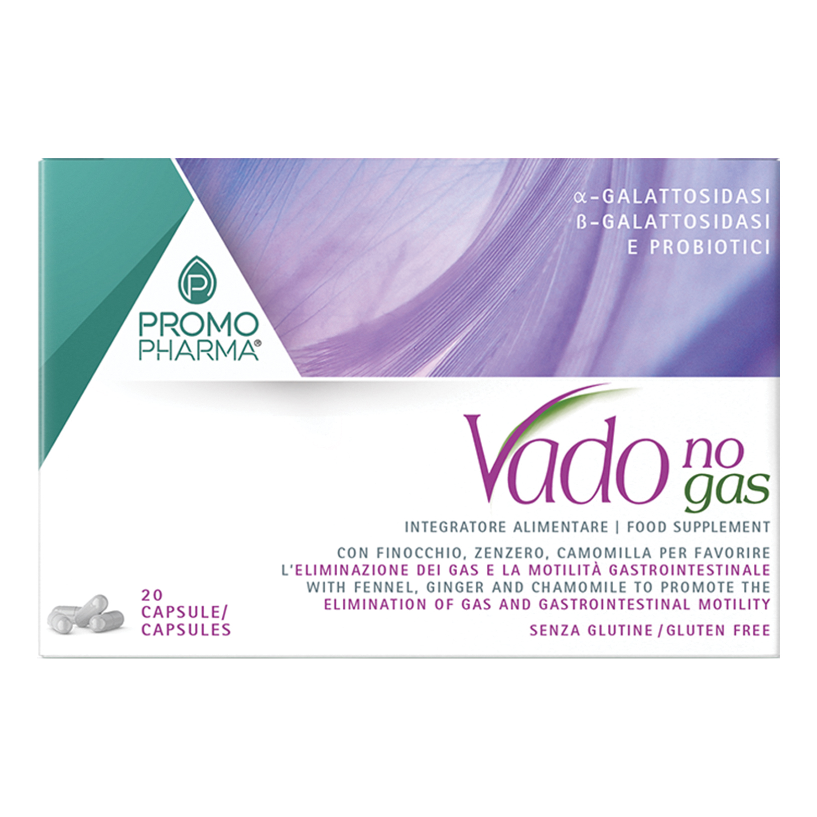 Vado no gas 20 capsule