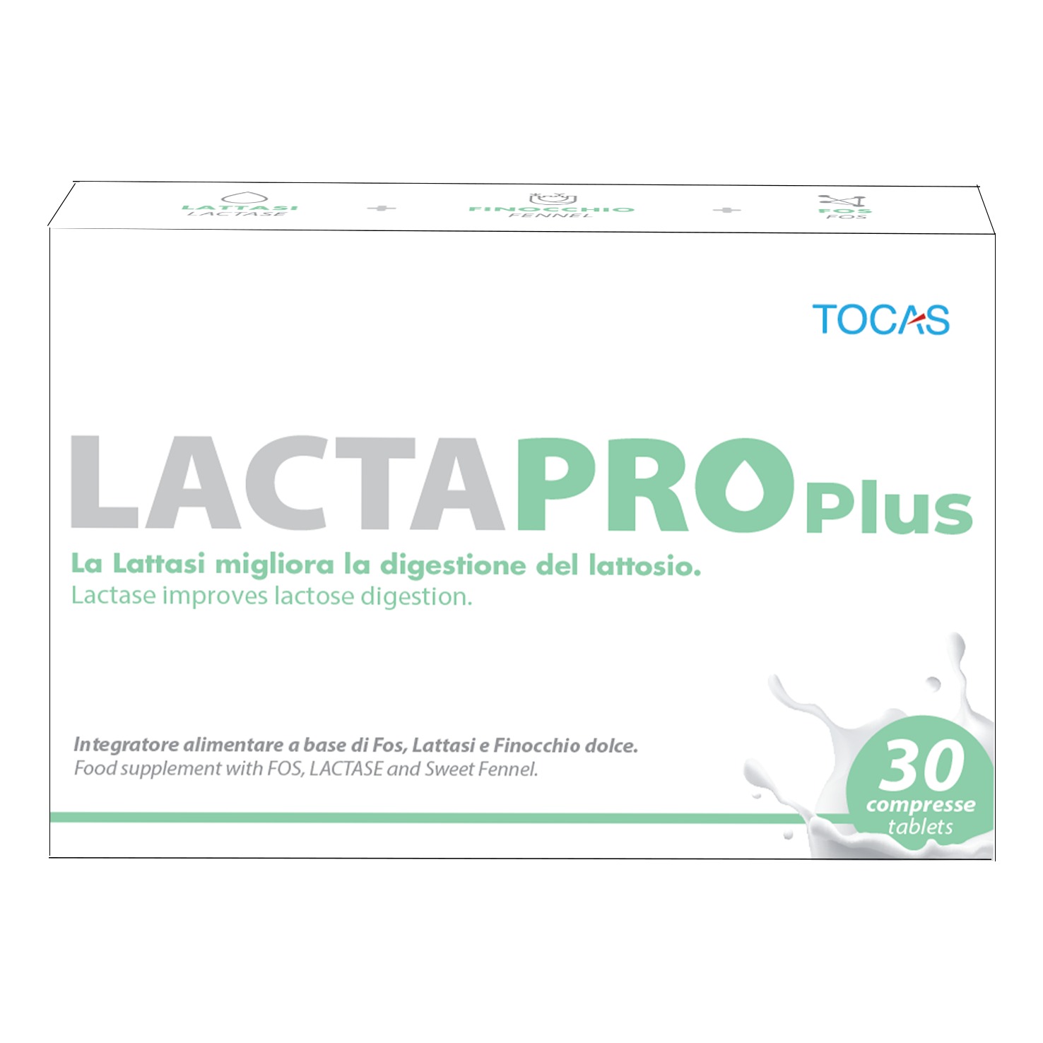 Lactapro plus 30 compresse