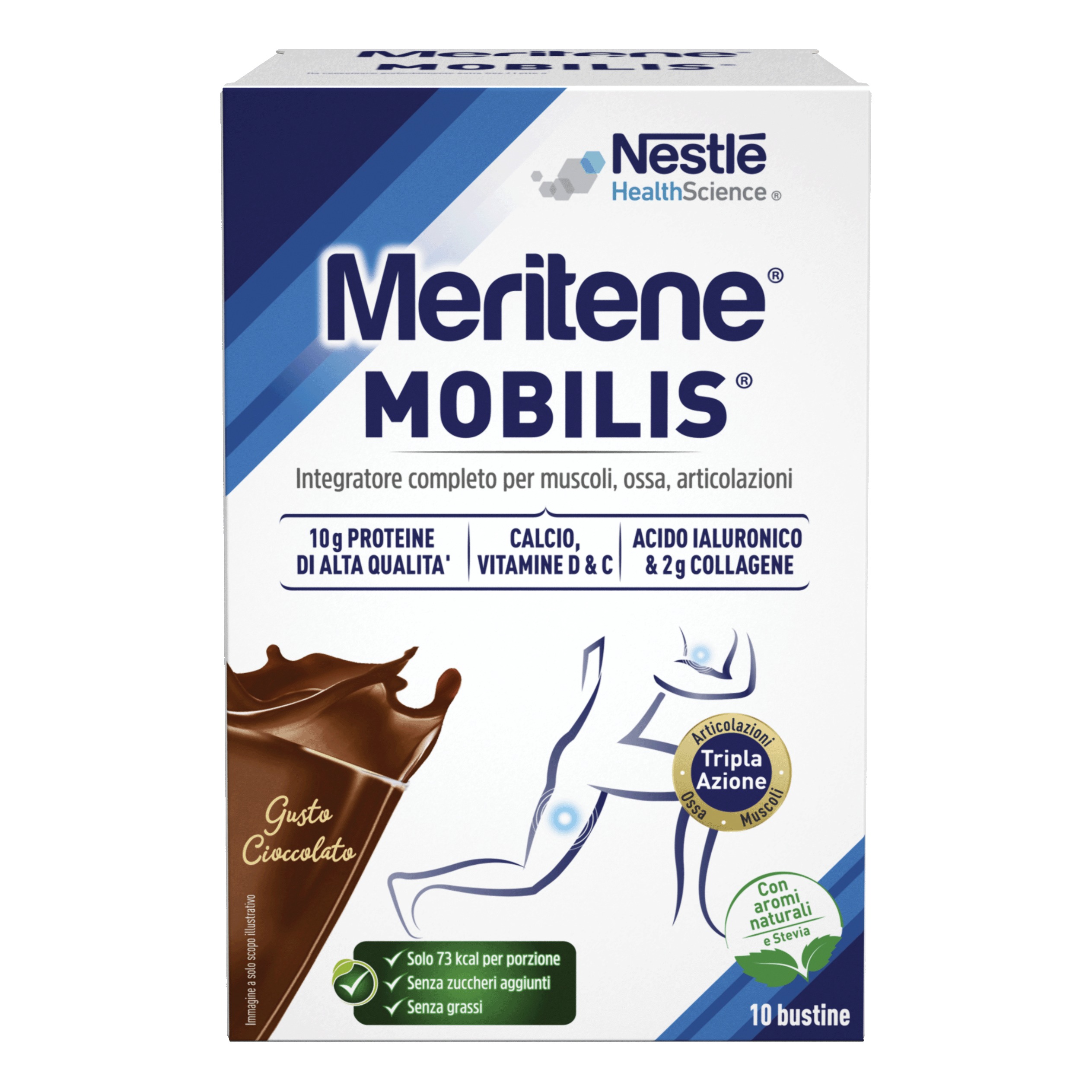 Meritene mobilis chocolate 8 10 bustine
