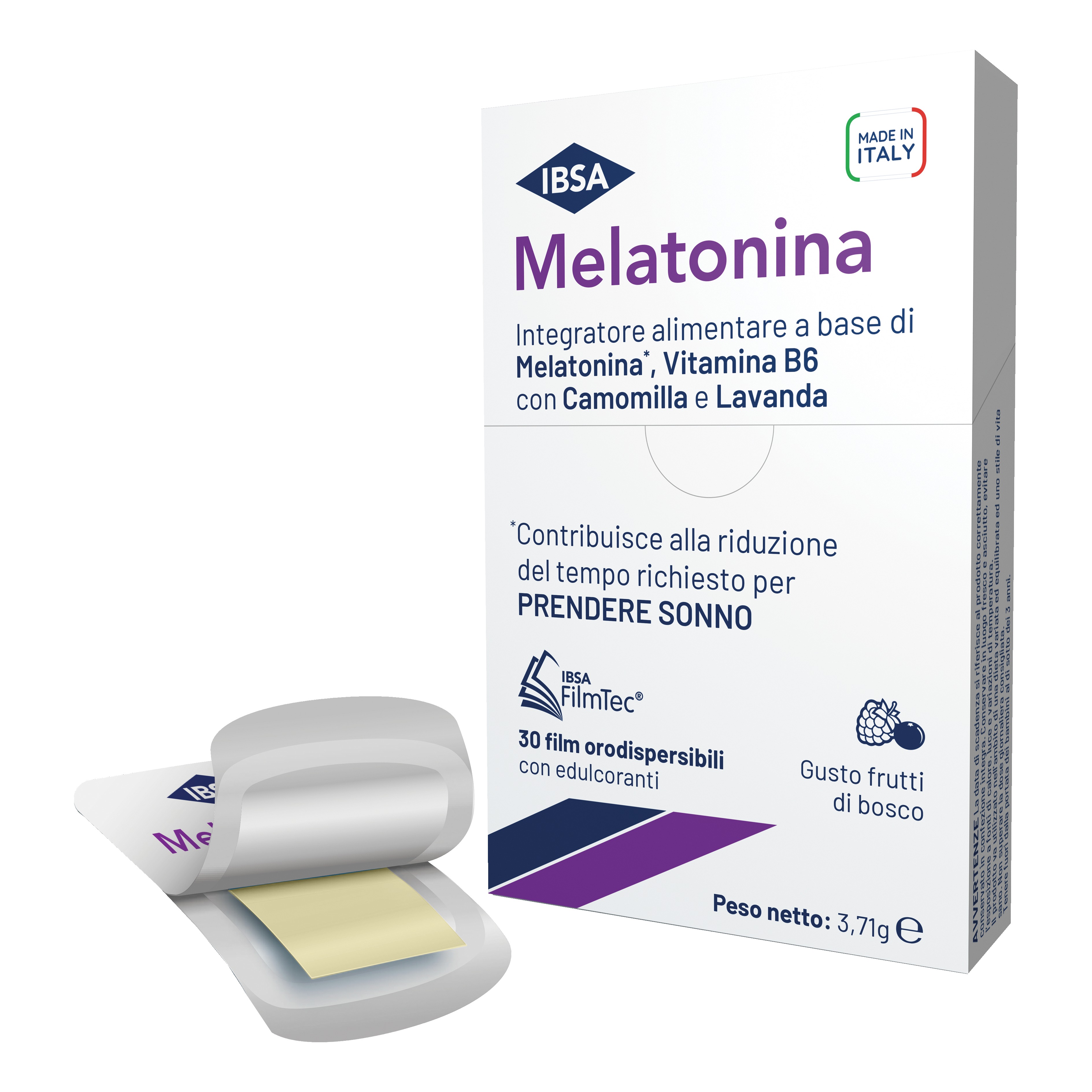 Melatonina ibsa 30 film orali