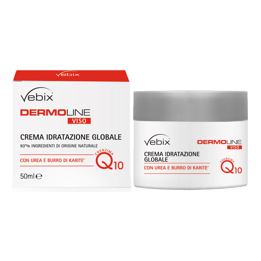Vebix dermoline crema viso idratazione globale 24h