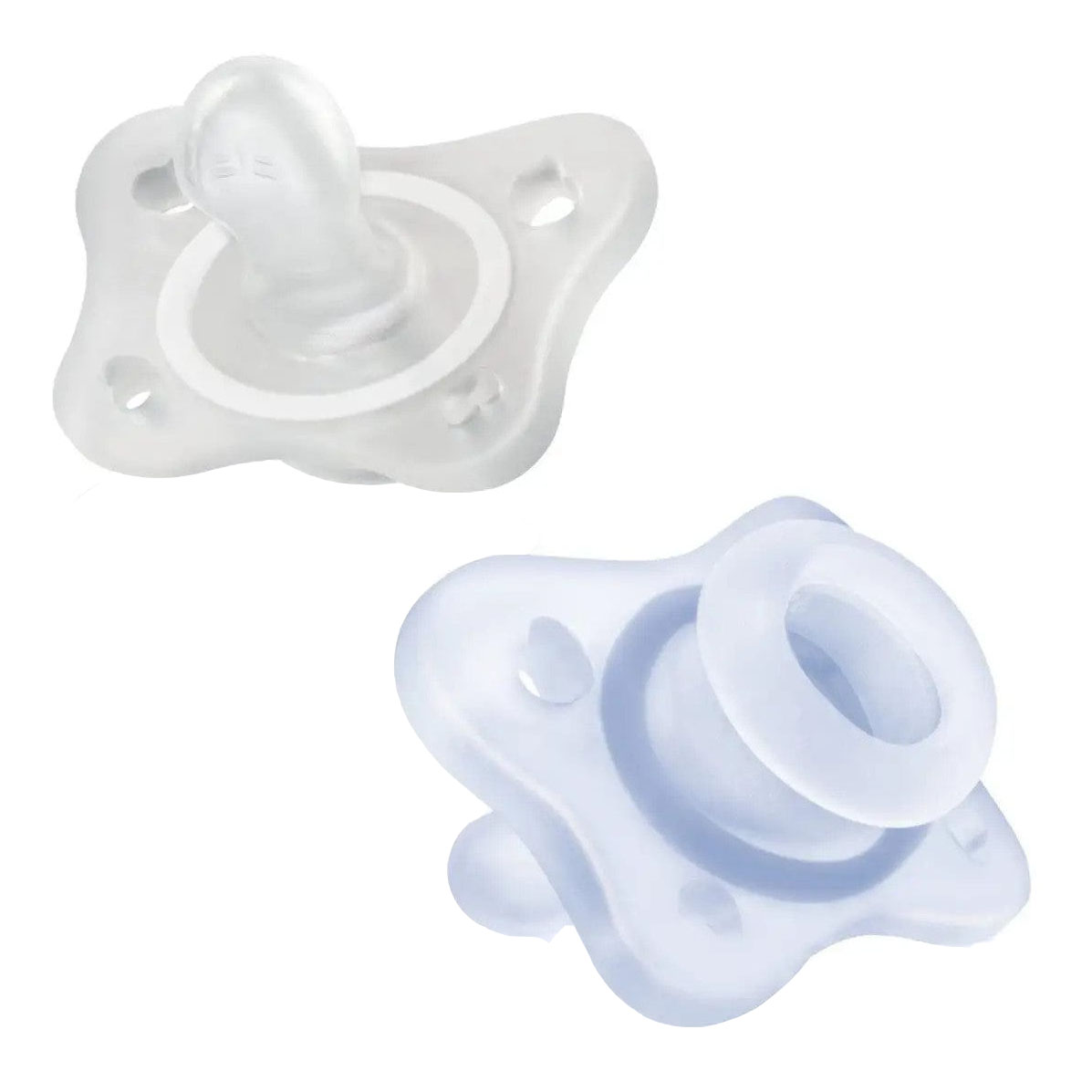 Chicco gommotto mini azzurro 0-2m 2 pezzi