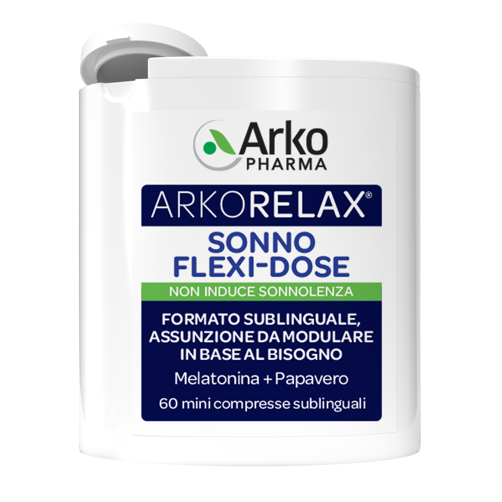 Arkorelax sonno flexi dose 60 mini compresse
