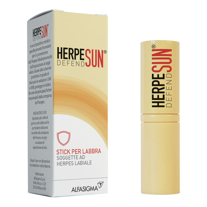 Herpesun lip stick labbra spf 20 5 ml