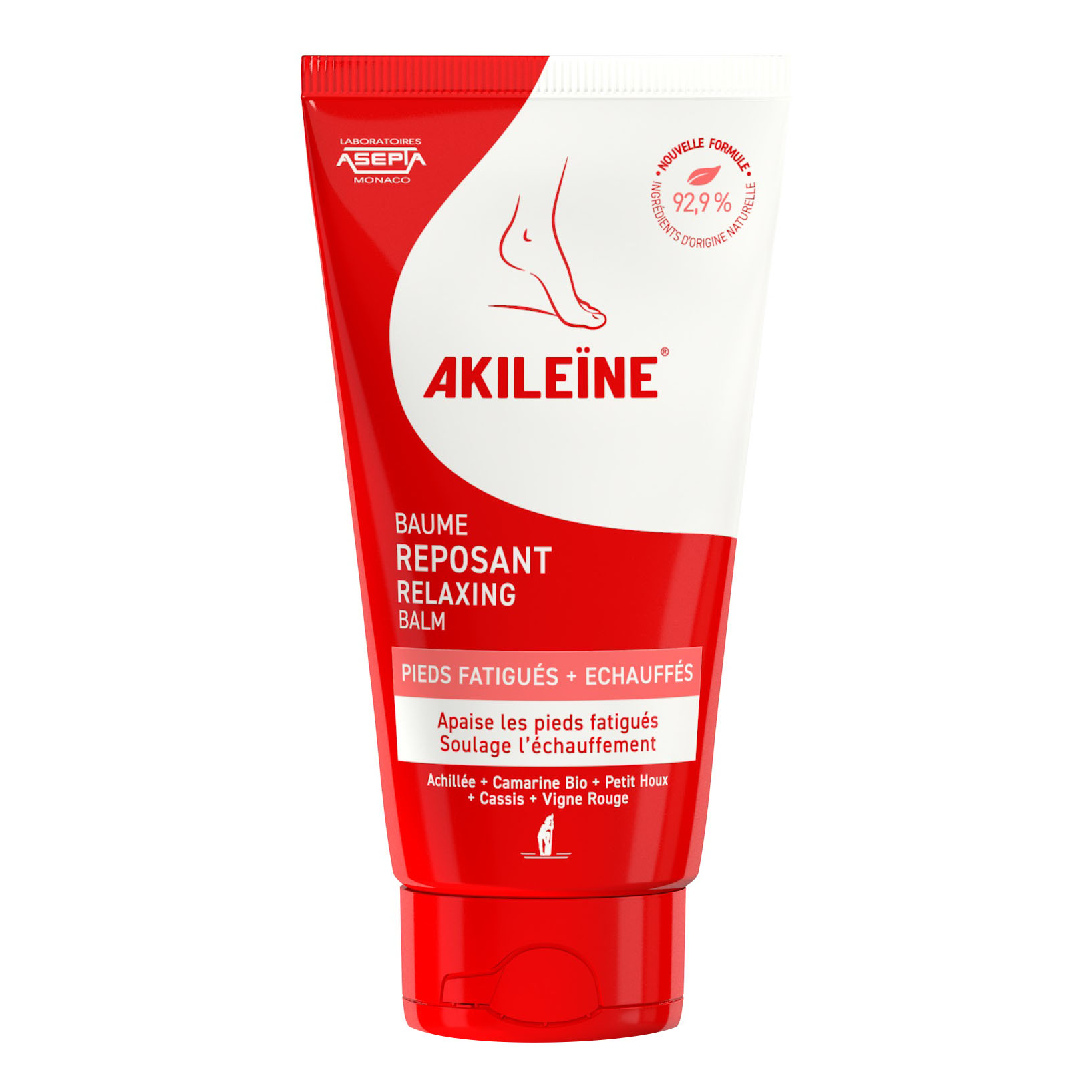 Akileine rossa balsamo rilassante antifatica 75 ml