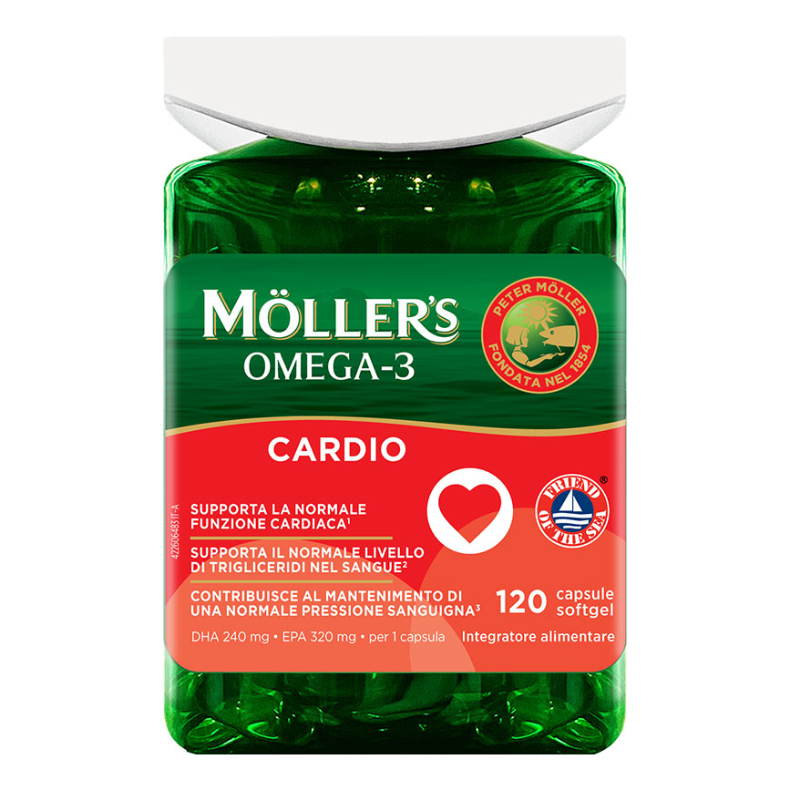Moller's omega 3 cardio 120 capsule