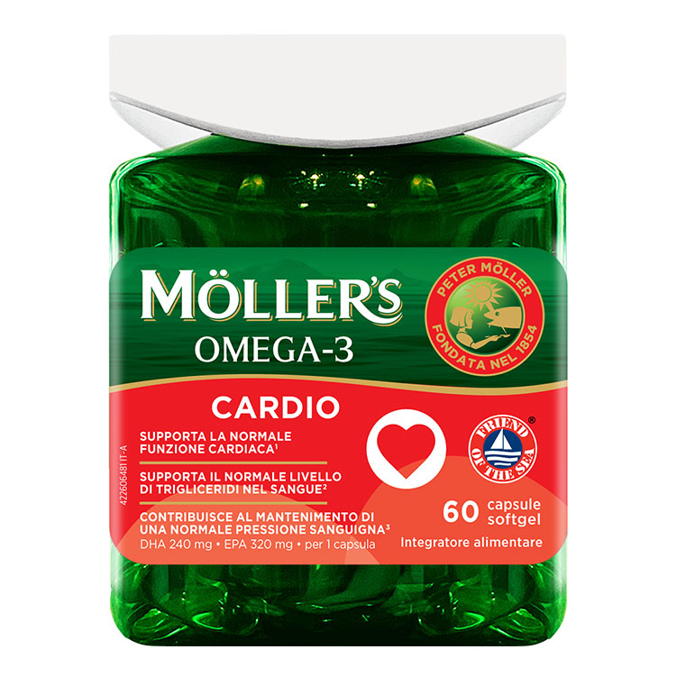 Moller's omega 3 cardio 60 capsule
