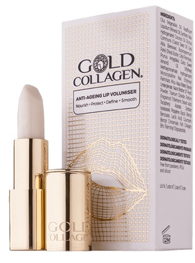 Gold collagen anti ageing lip volumiser 50g