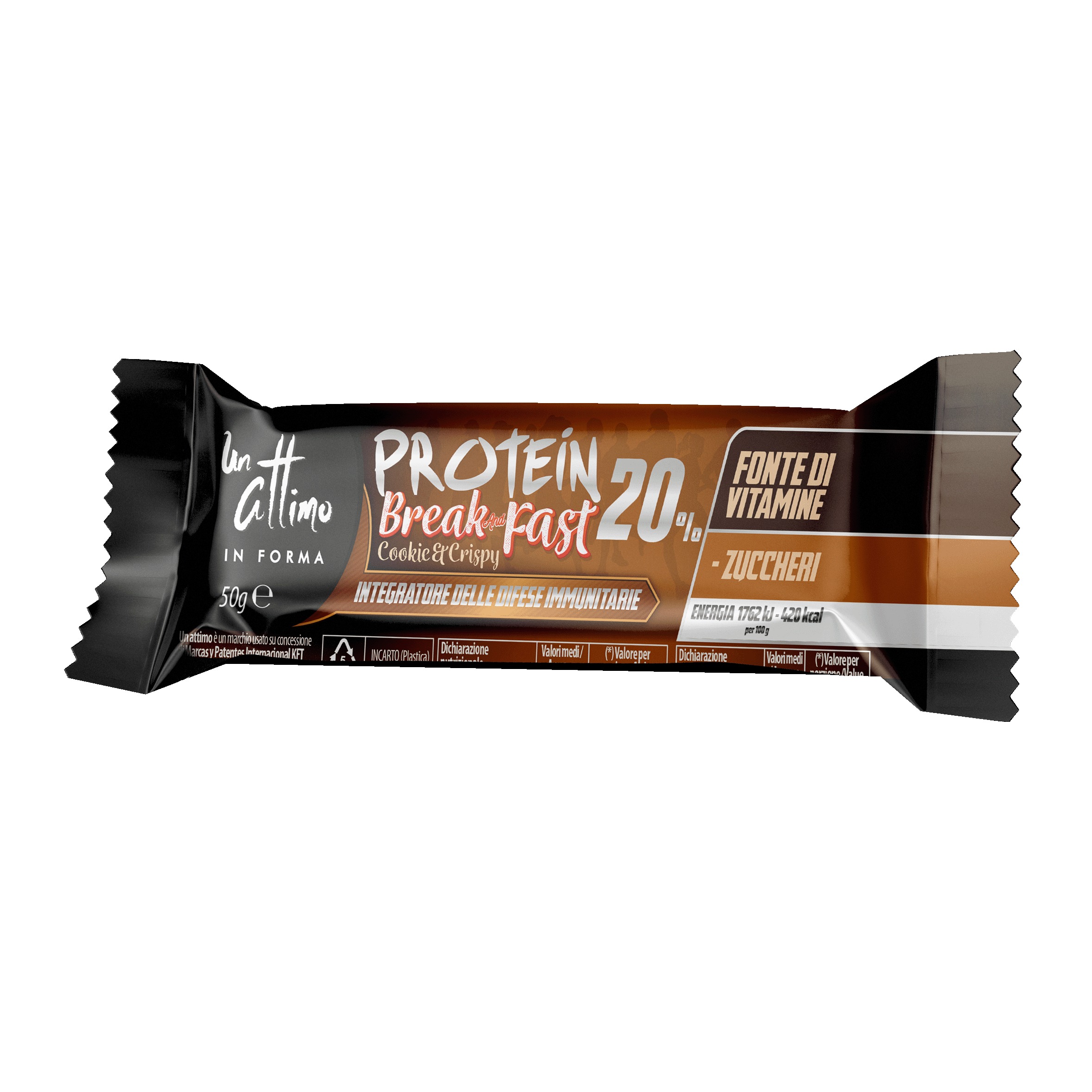 Protein bar 20% break and fast 50 g
