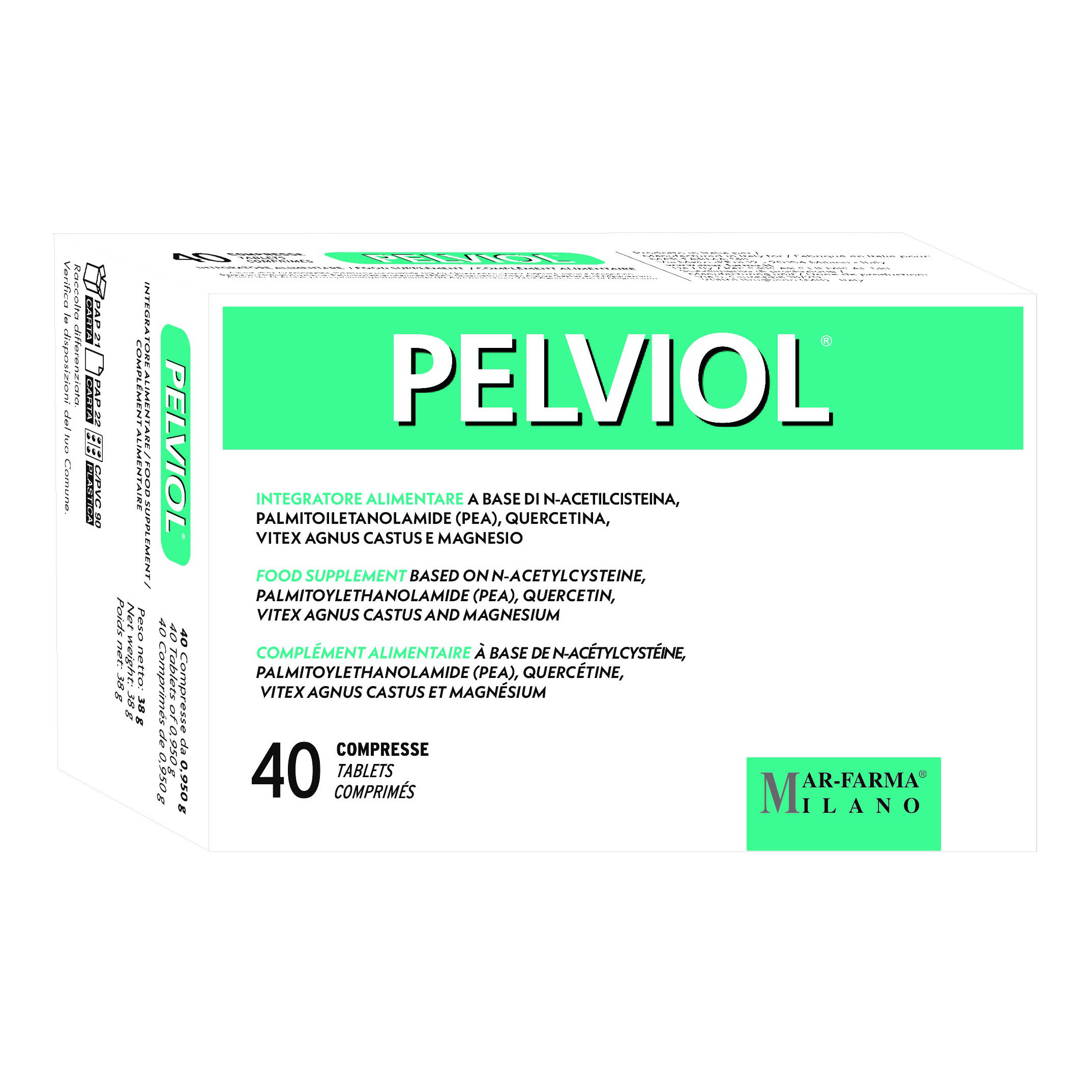 Pelviol 40 compresse