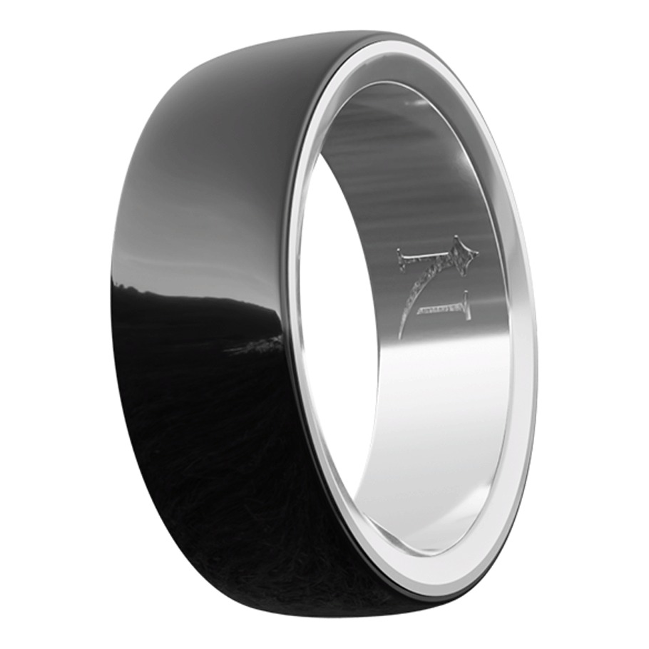 Niah moon smart ring diametro 19,15 mm funzione touch e health care nero