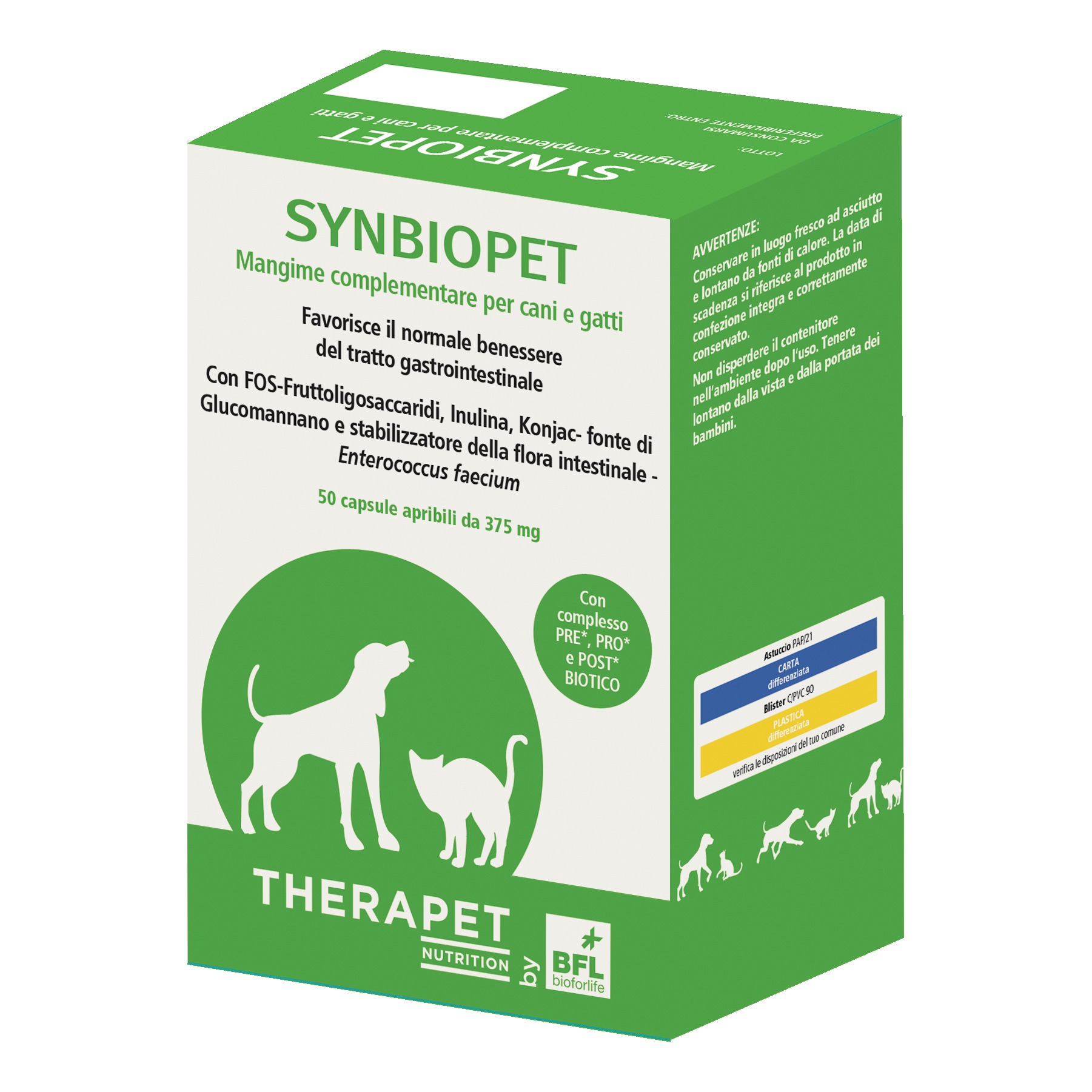 Synbiopet therapet 50 capsule