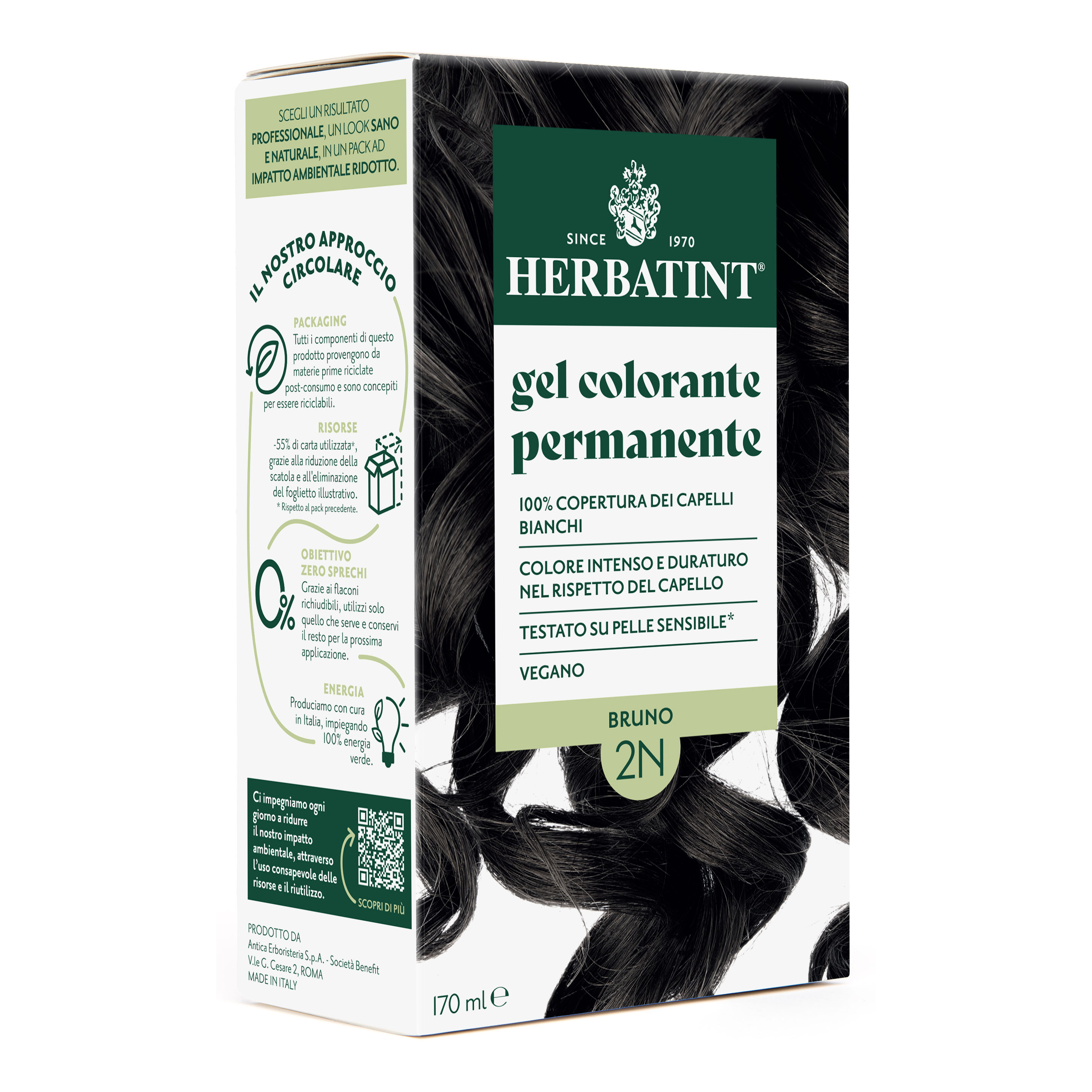 Herbatint 2n bruno 170 ml