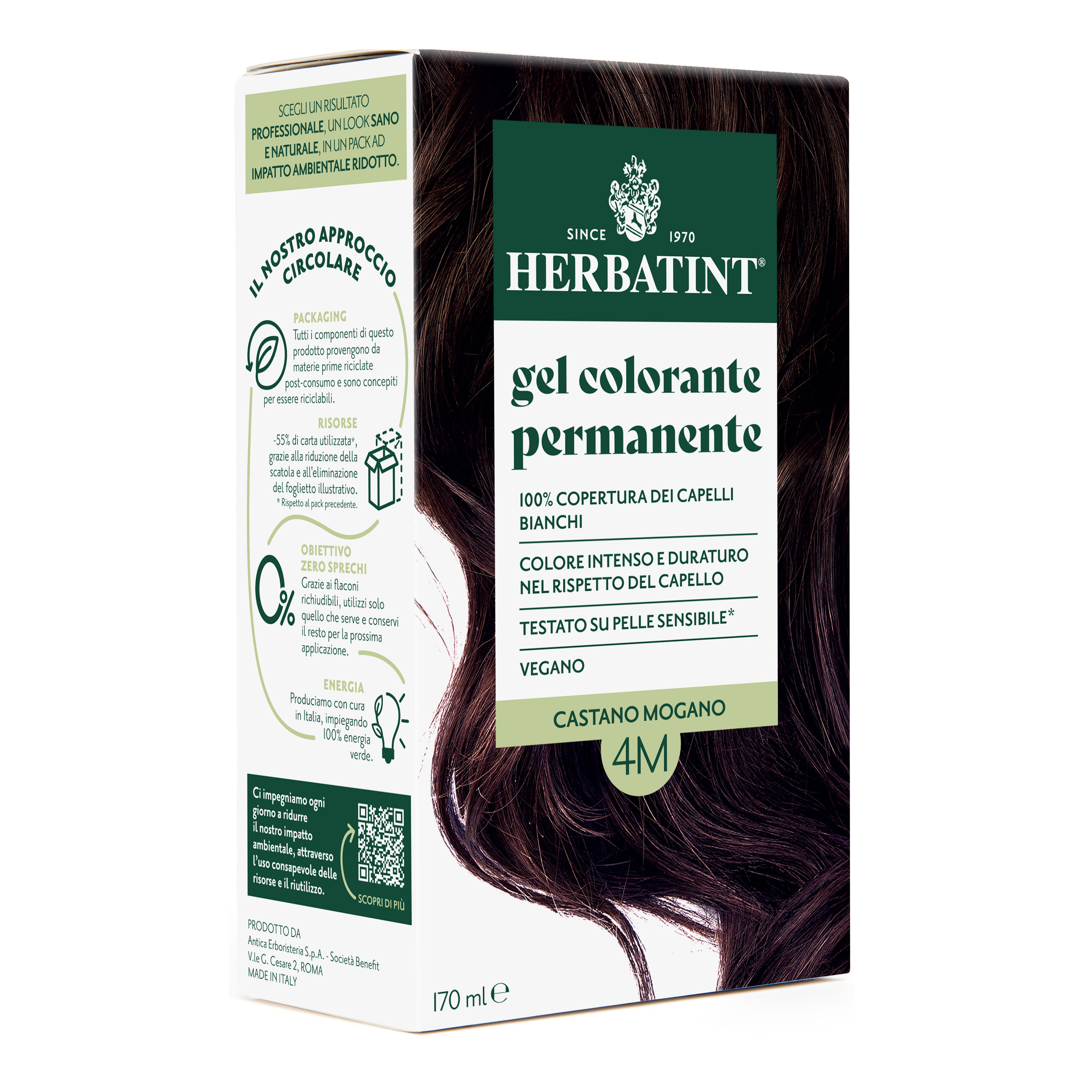 Herbatint 4m castano mogano 170 ml