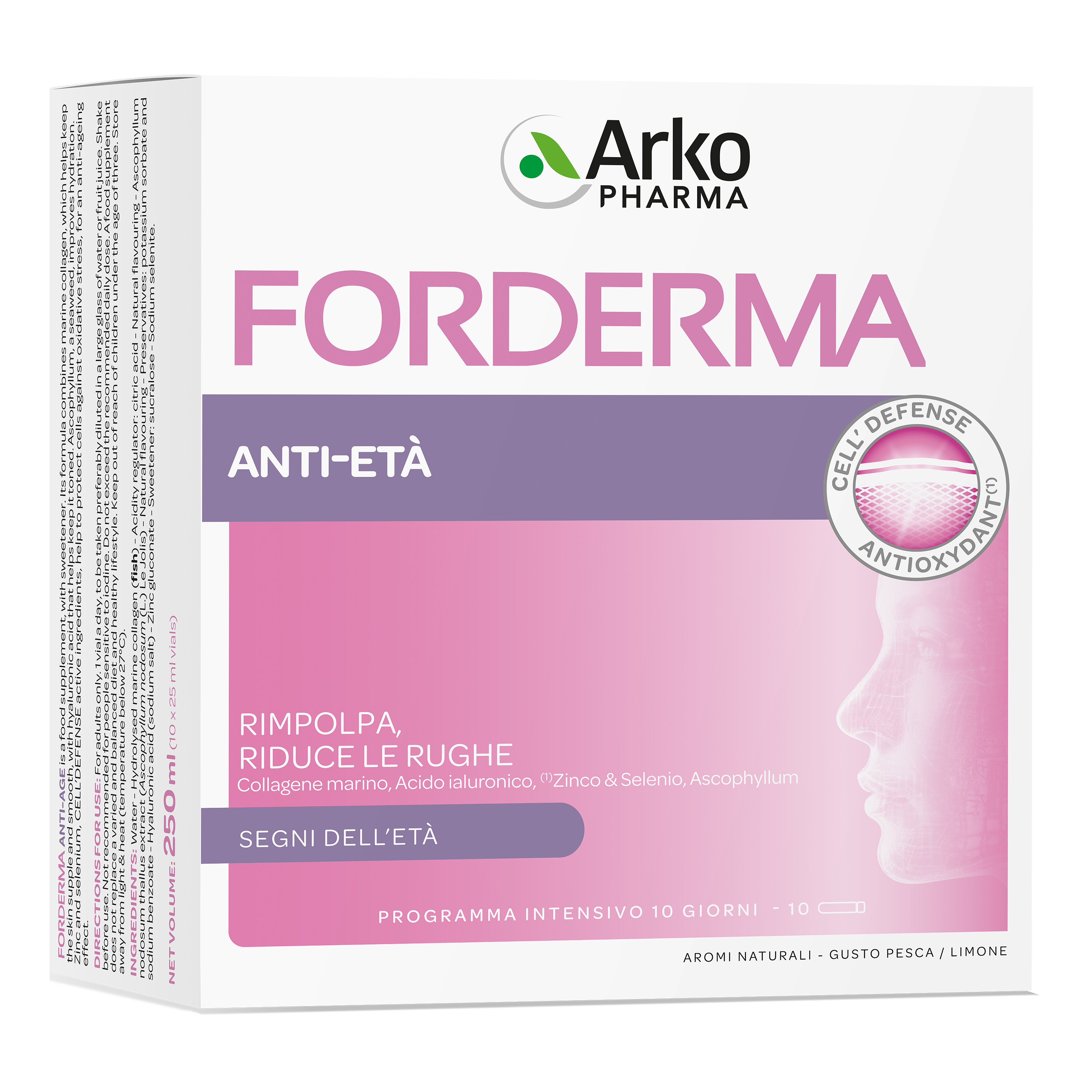 Forderma anti-eta' 10 flaconcini