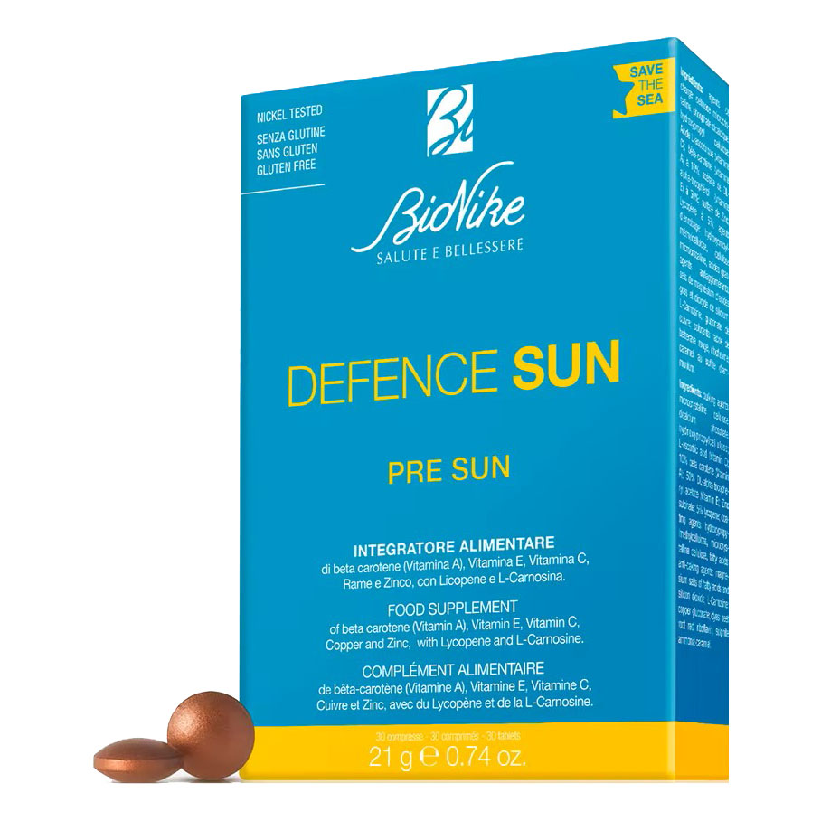 Defence sun 30 compresse display box 12 pezzi