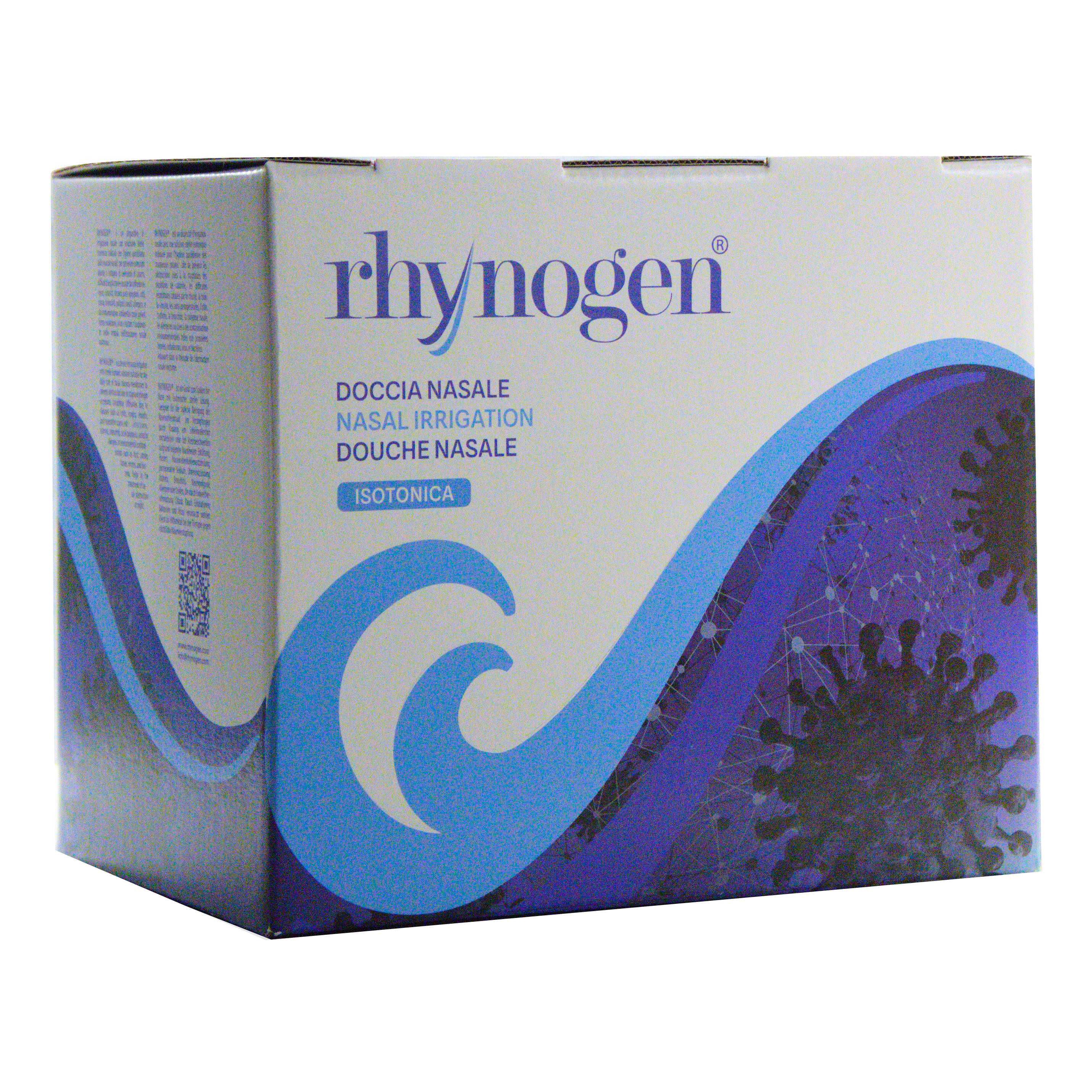 Soluzione nasale isotonica rhynogen 10 sacche + 10 deflussori
