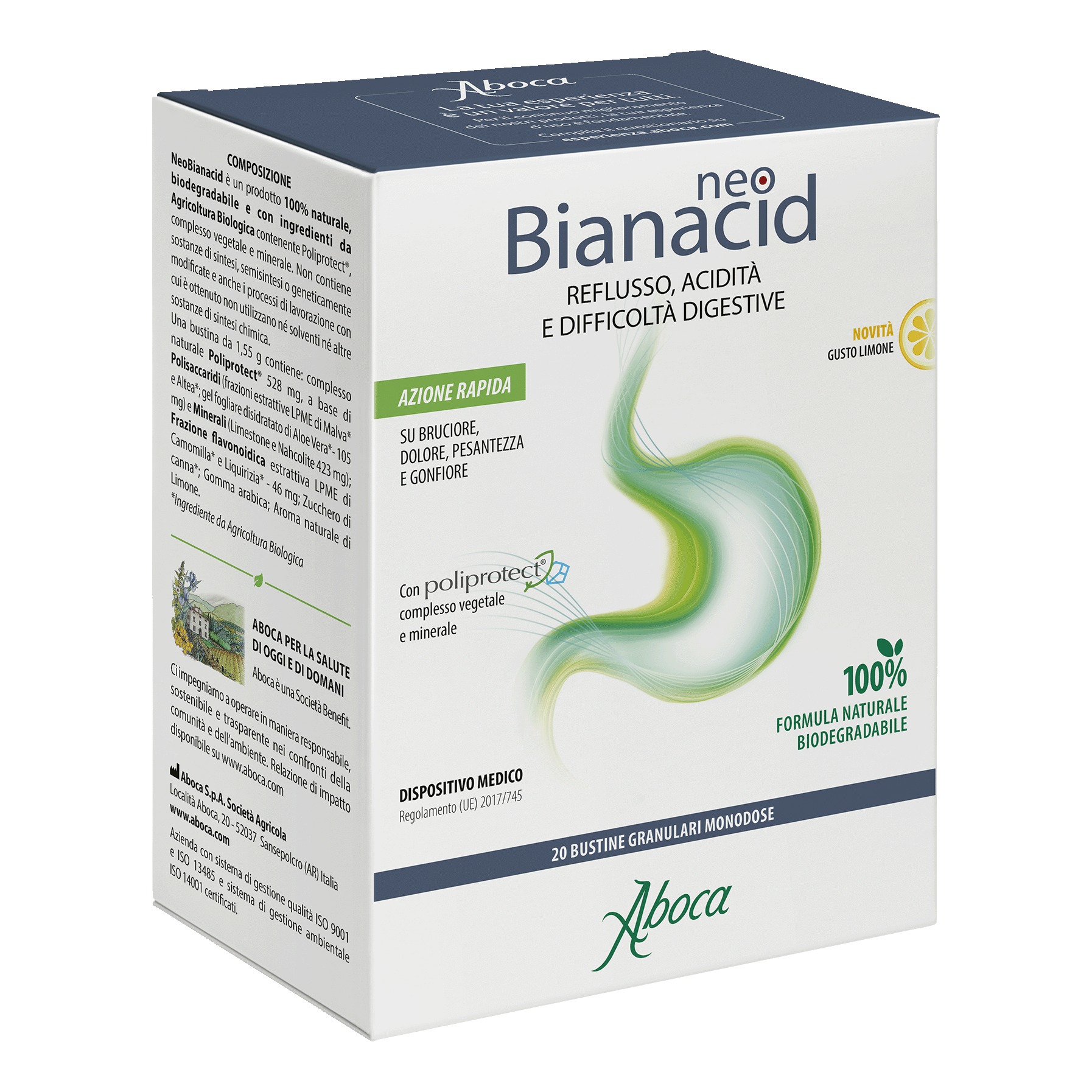 Neobianacid 20 bustine limone